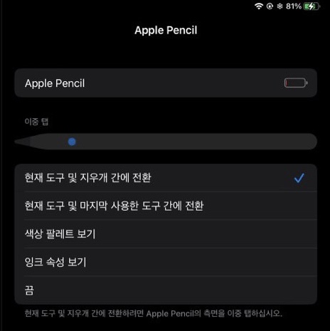 Apple Pencil 2nd Gen 착용 스타일