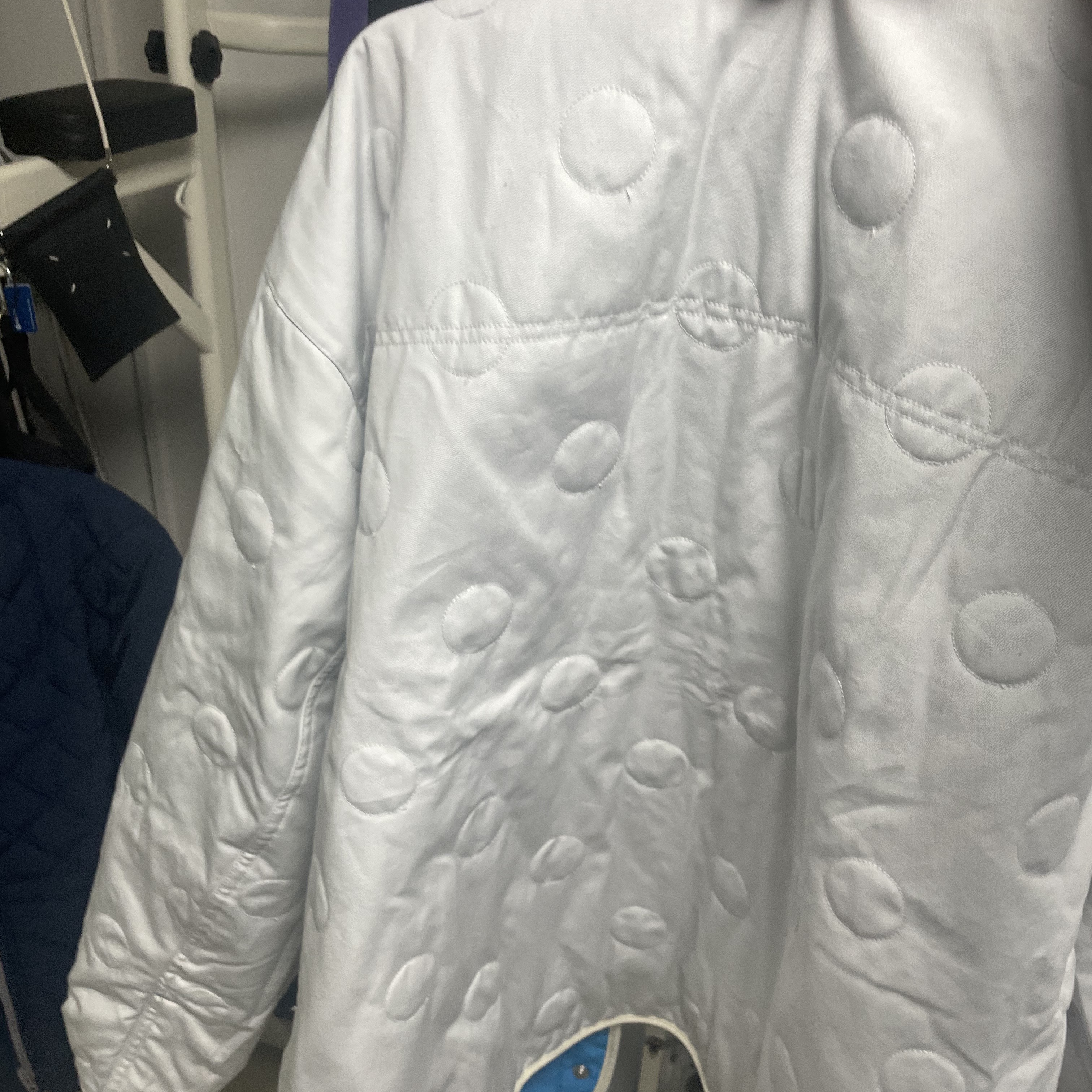 Jordan x Union Reversible Jacket Equater Blue - Asia 착용 스타일 - 1