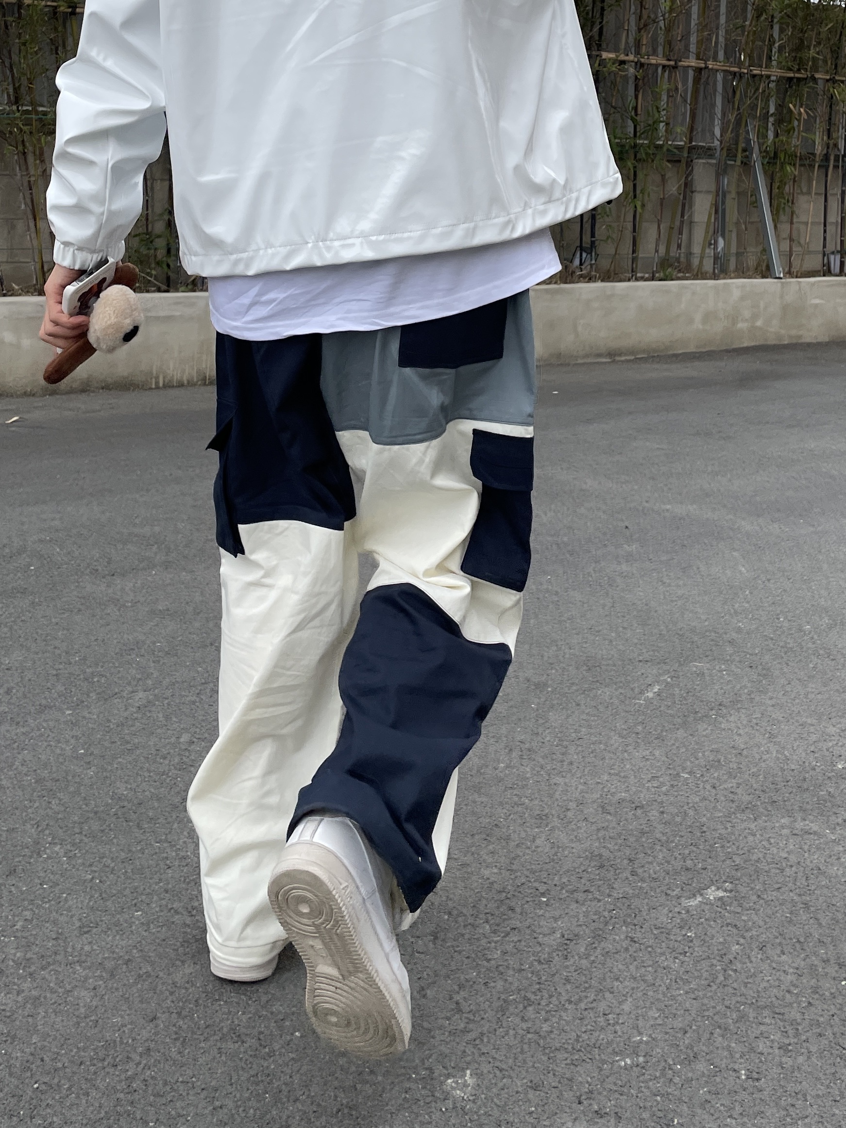 Nike Air Force 1 '07 Low White 착용 스타일 - 3