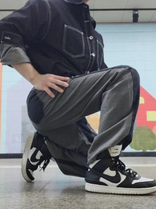 Nike x Ambush Dunk High Black 착용 스타일 - 3