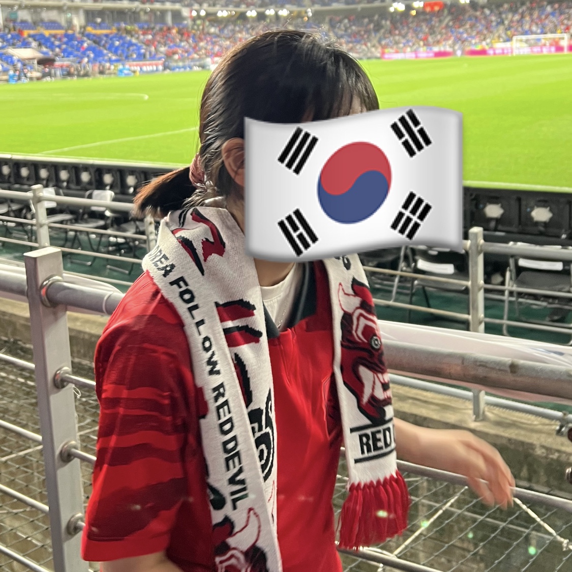 Nike Korea Dri-Fit Stadium Home SS Jersey Global Red - Asia (Non Marking Ver.) 착용 스타일 - 1