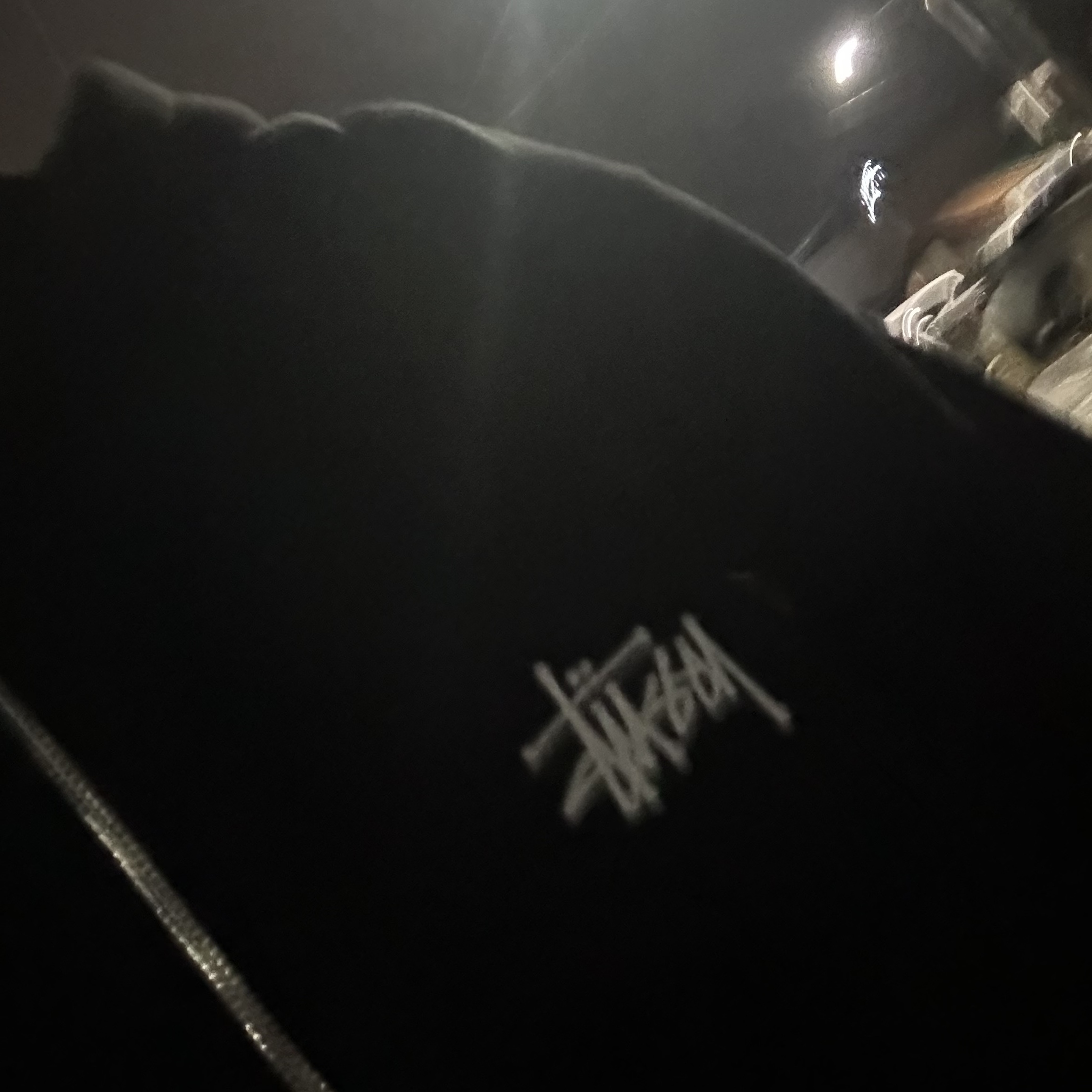 Stussy Basic Stussy Zip Hoodie Black 2023 착용 스타일