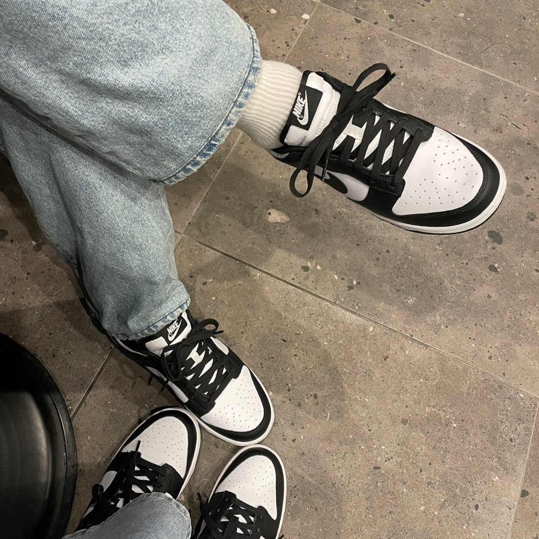 Nike Dunk Low Retro Black 착용 스타일
