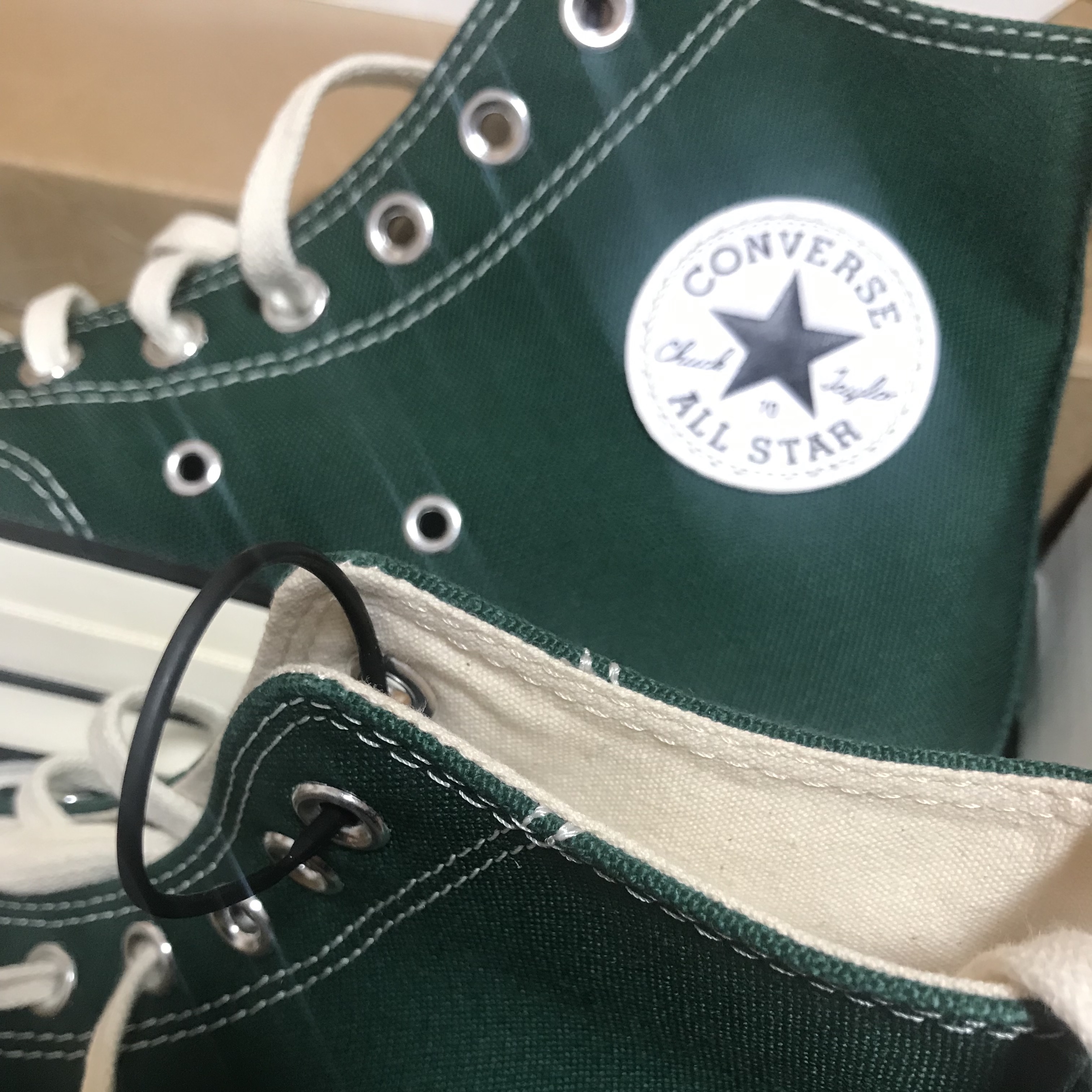 Converse Chuck 70 High Midnight Clover 착용 스타일