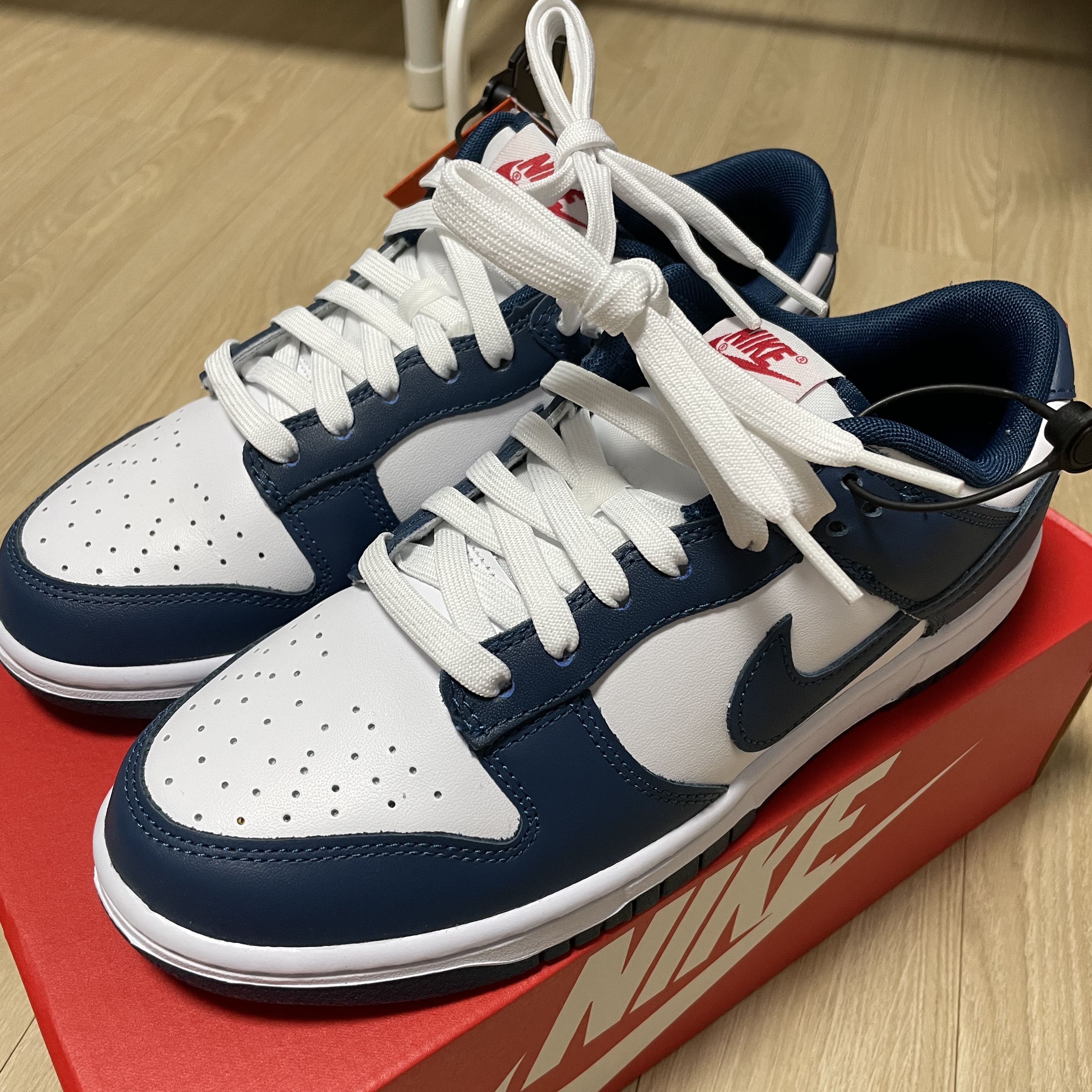 Nike Dunk Low Retro Valerian Blue 착용 스타일