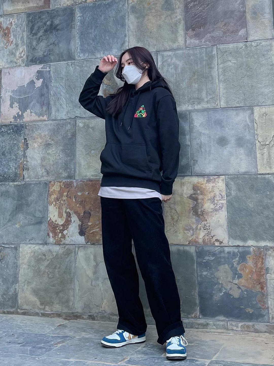 Palace Tri-Camo Hood Black - 20FW, Nike x Kasina Dunk Low 80's Bus 착용 스타일 - 2