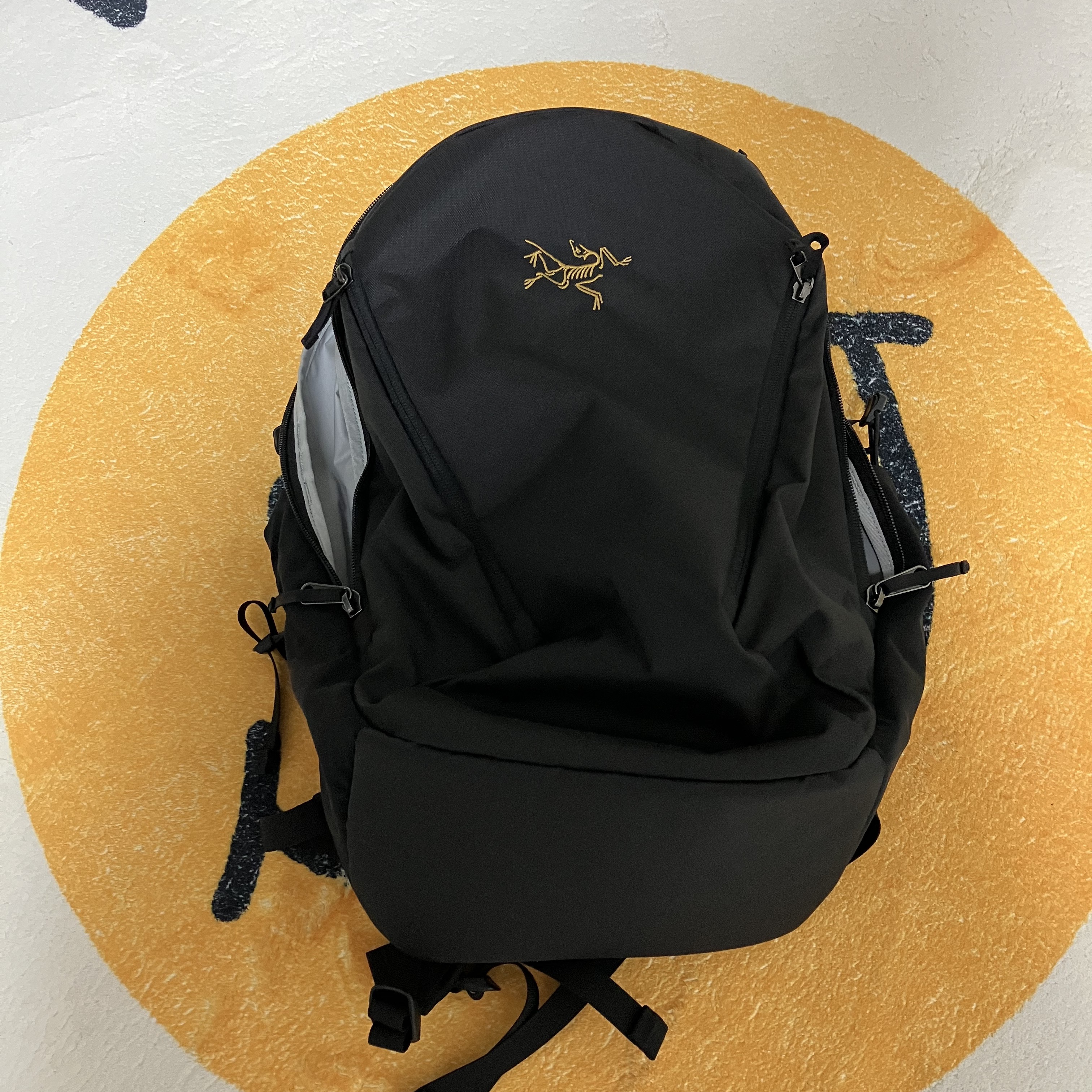 Arc'teryx Mantis 26 Backpack Black 착용 스타일 - 3