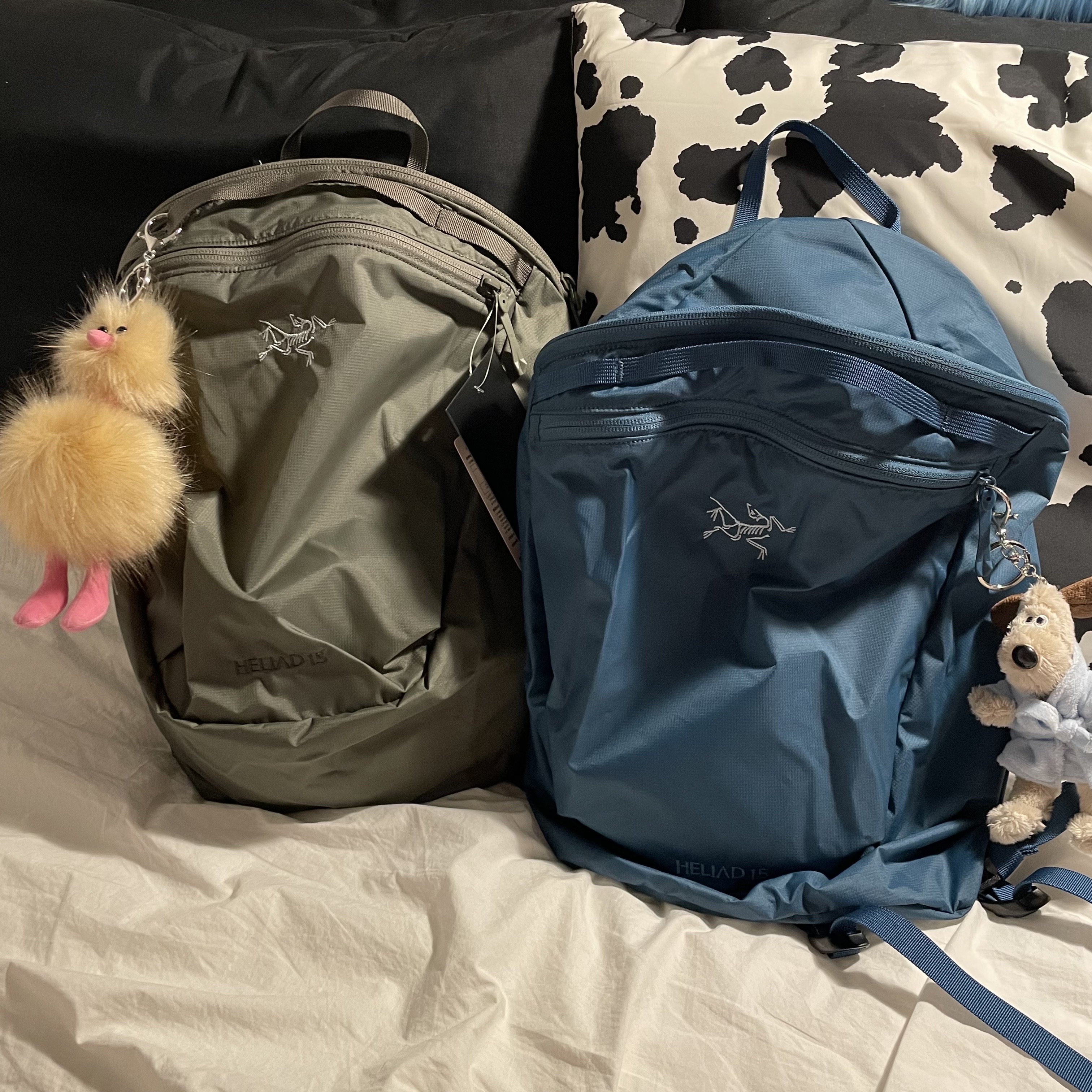 Arc'teryx Heliad 15 Backpack Forage, Arc'teryx Heliad 15 Backpack Serene 착용 스타일