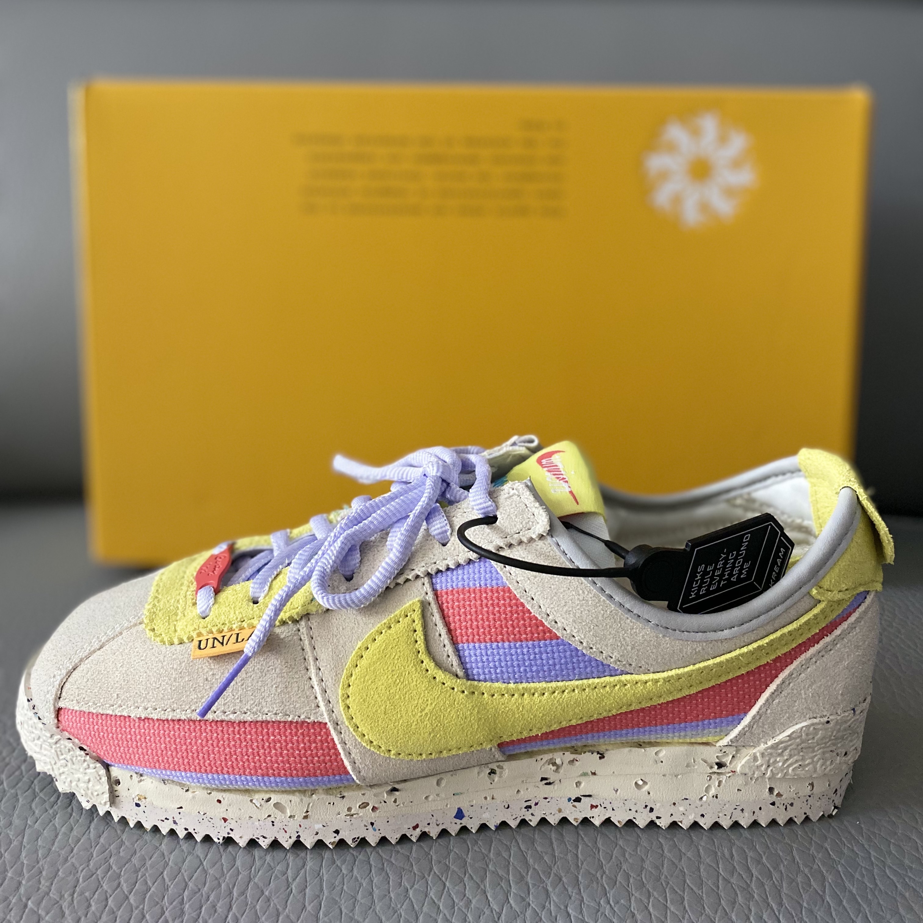 Nike x Union Cortez SP Lemon Frost 착용 스타일