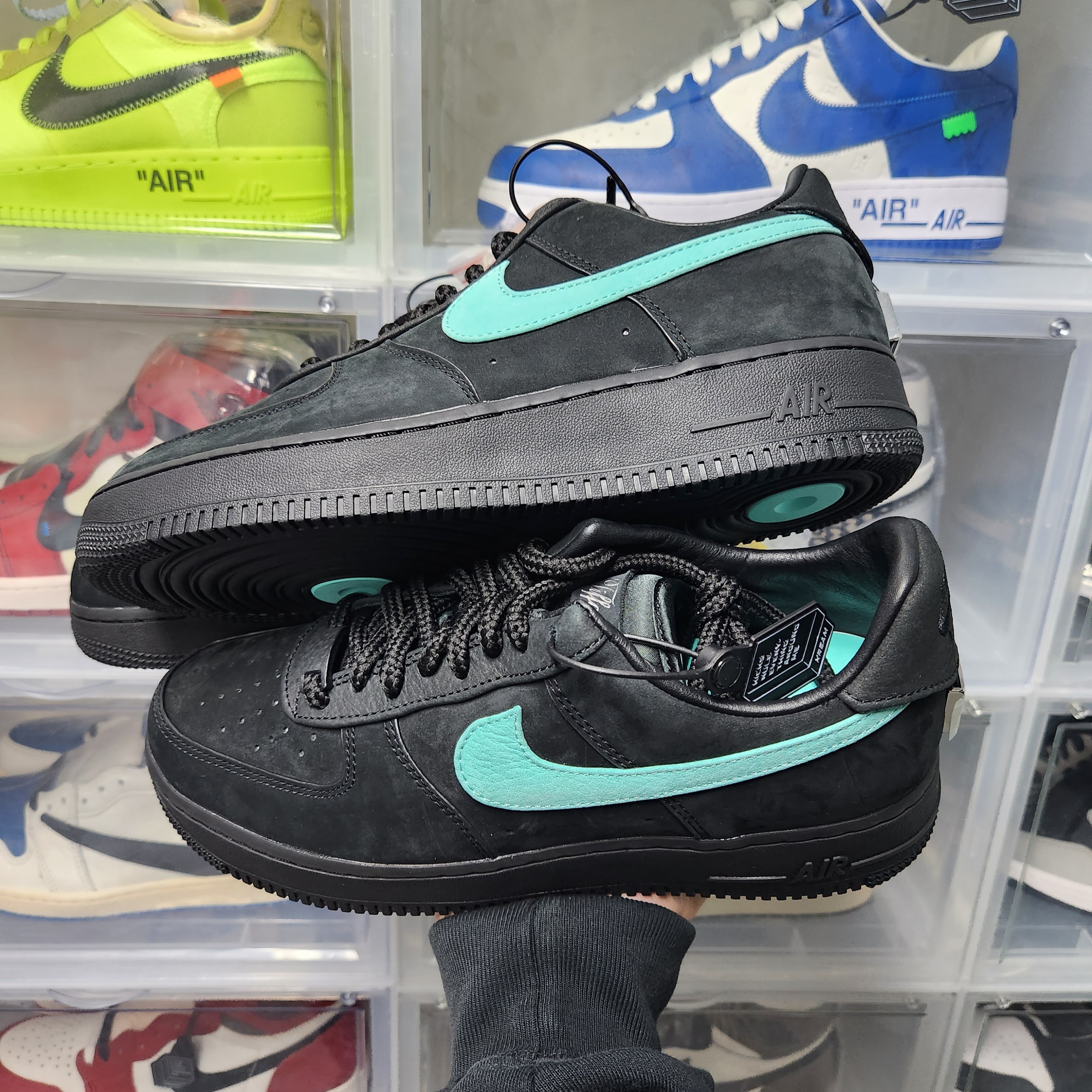 Nike x Tiffany & Co. Air Force 1 Low SP 1837 착용 스타일 - 2