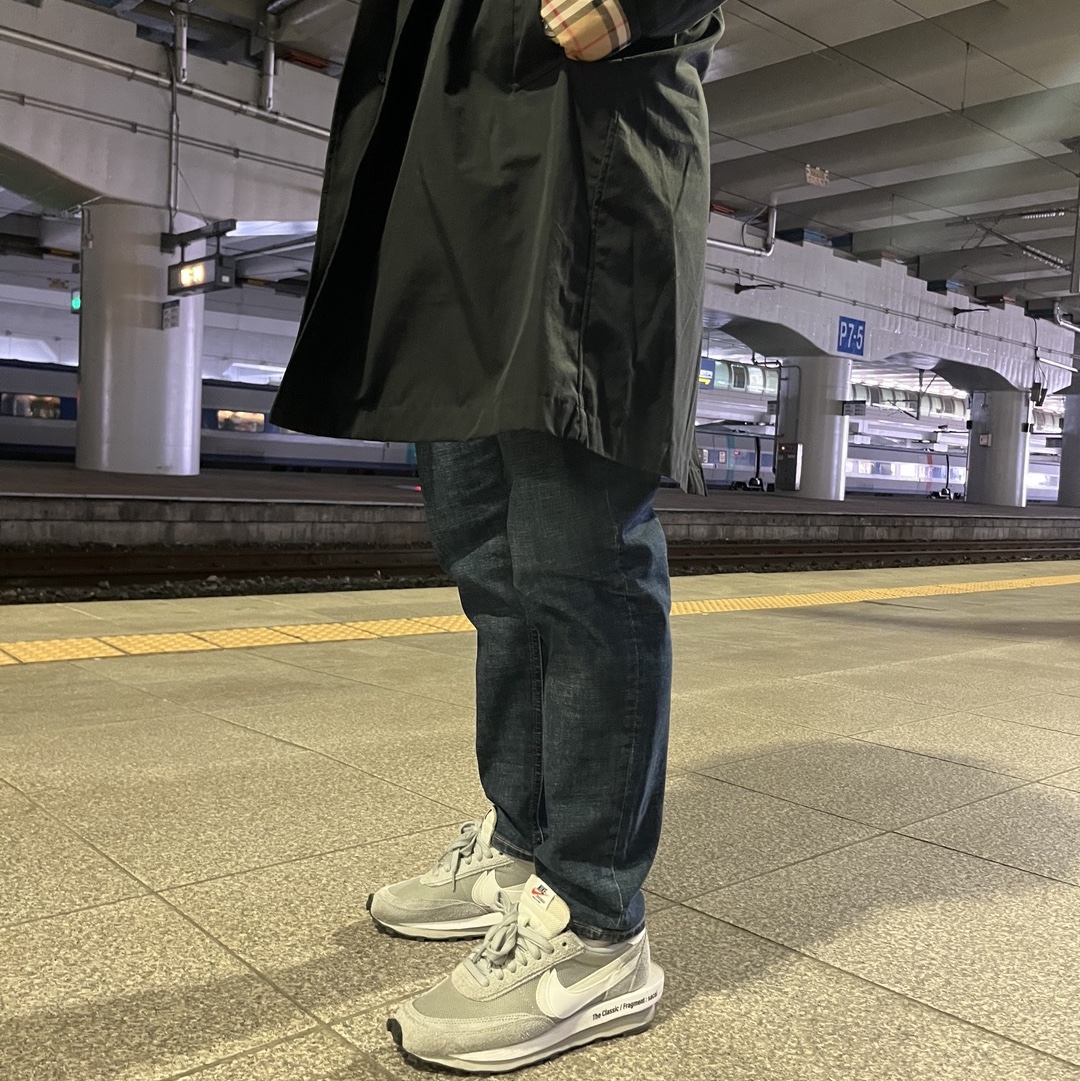Nike x Sacai x Fragment LDWaffle Light Smoke Grey 착용 스타일