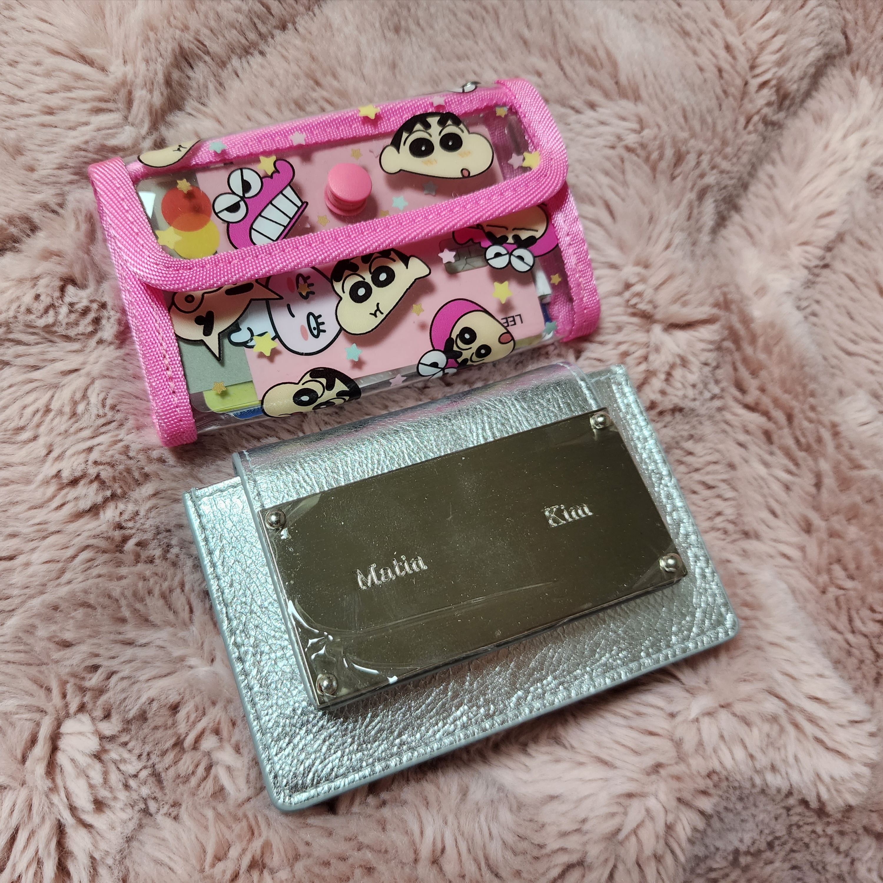 Matin Kim Accordion Wallet Silver 착용 스타일 - 5