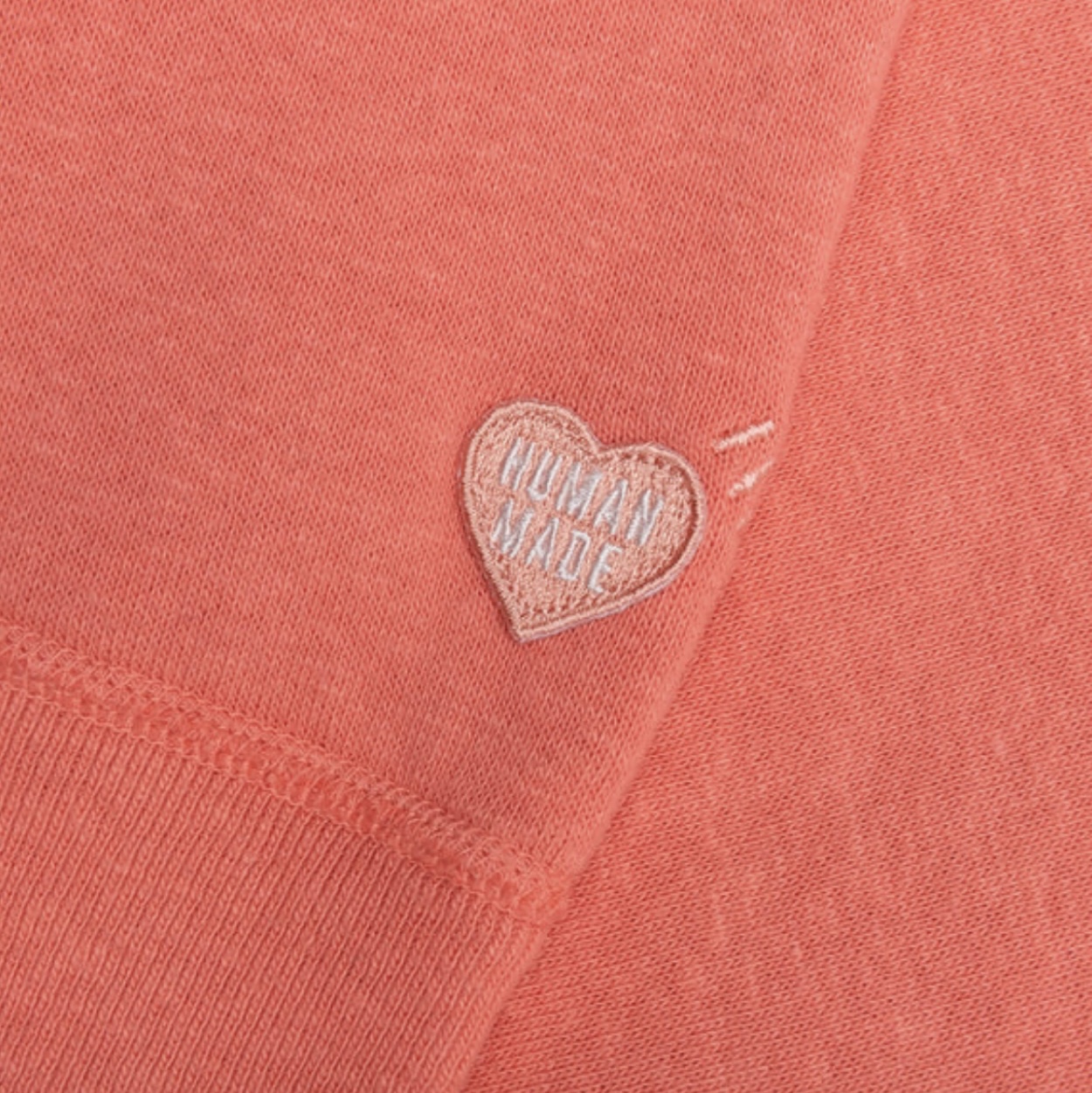 Human Made Tsuriami Hoodie #1 Pink 착용 스타일