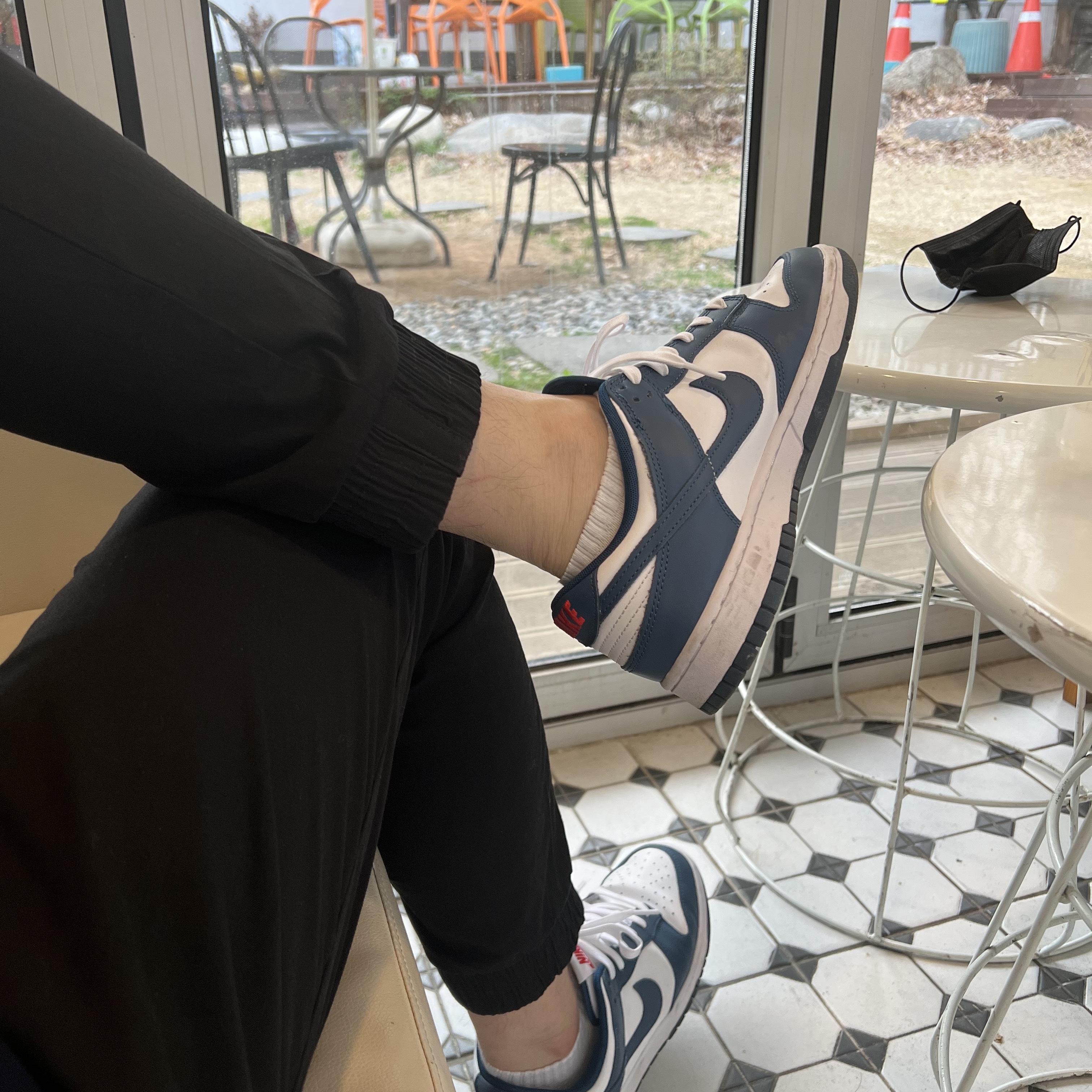 Nike Dunk Low Retro Valerian Blue 착용 스타일