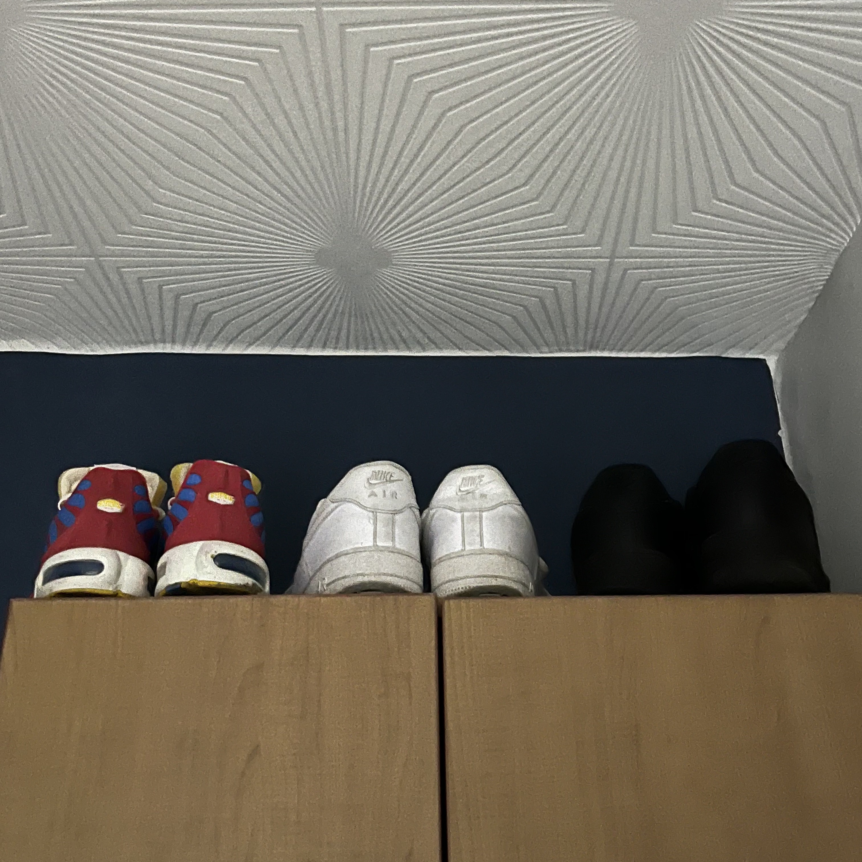 Jordan 1 Retro High OG CO.JP Midnight Navy, Nike Air Force 1 '07 Low White 착용 스타일 - 3