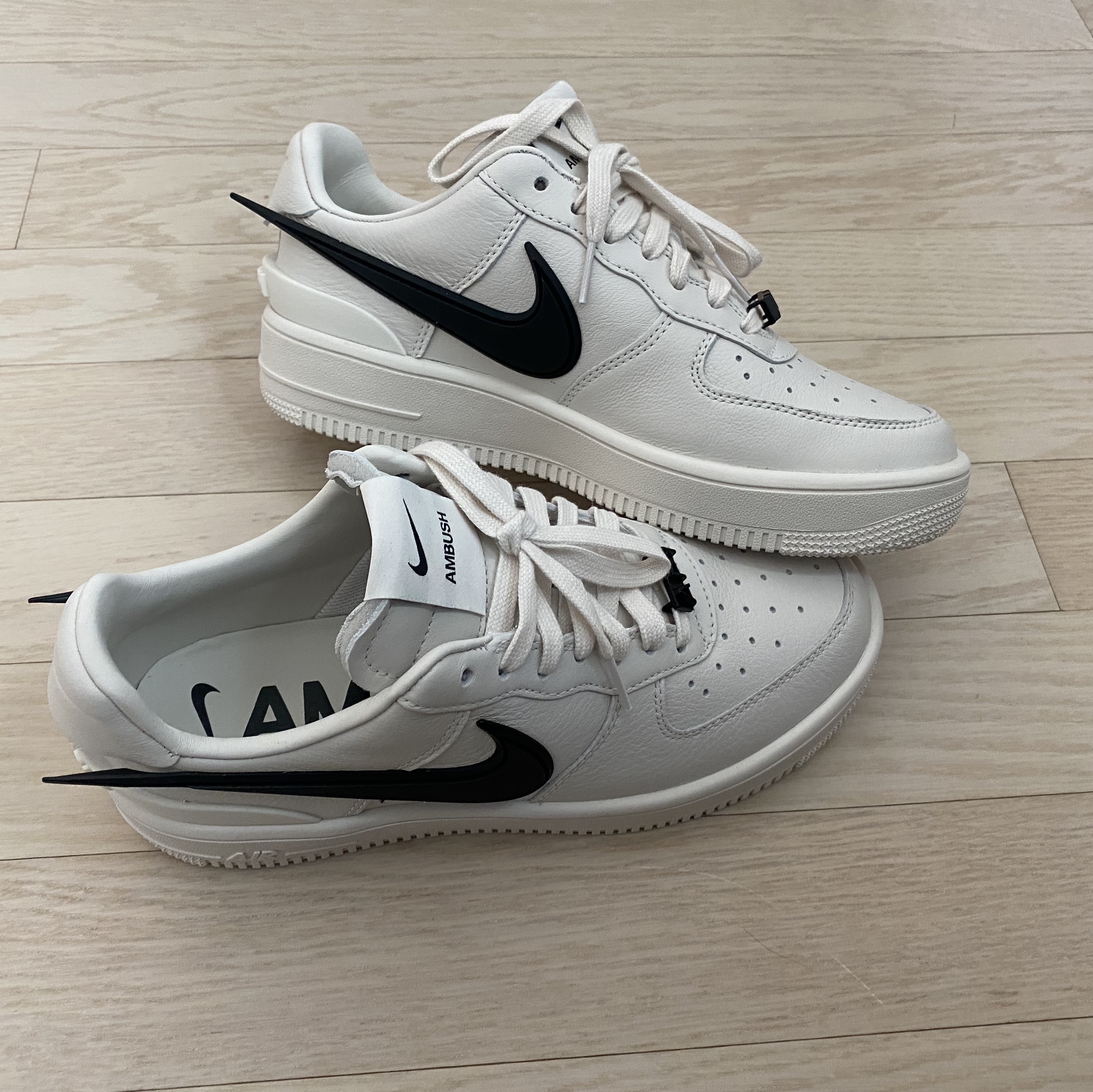 Nike x Ambush Air Force 1 Low SP Phantom 착용 스타일