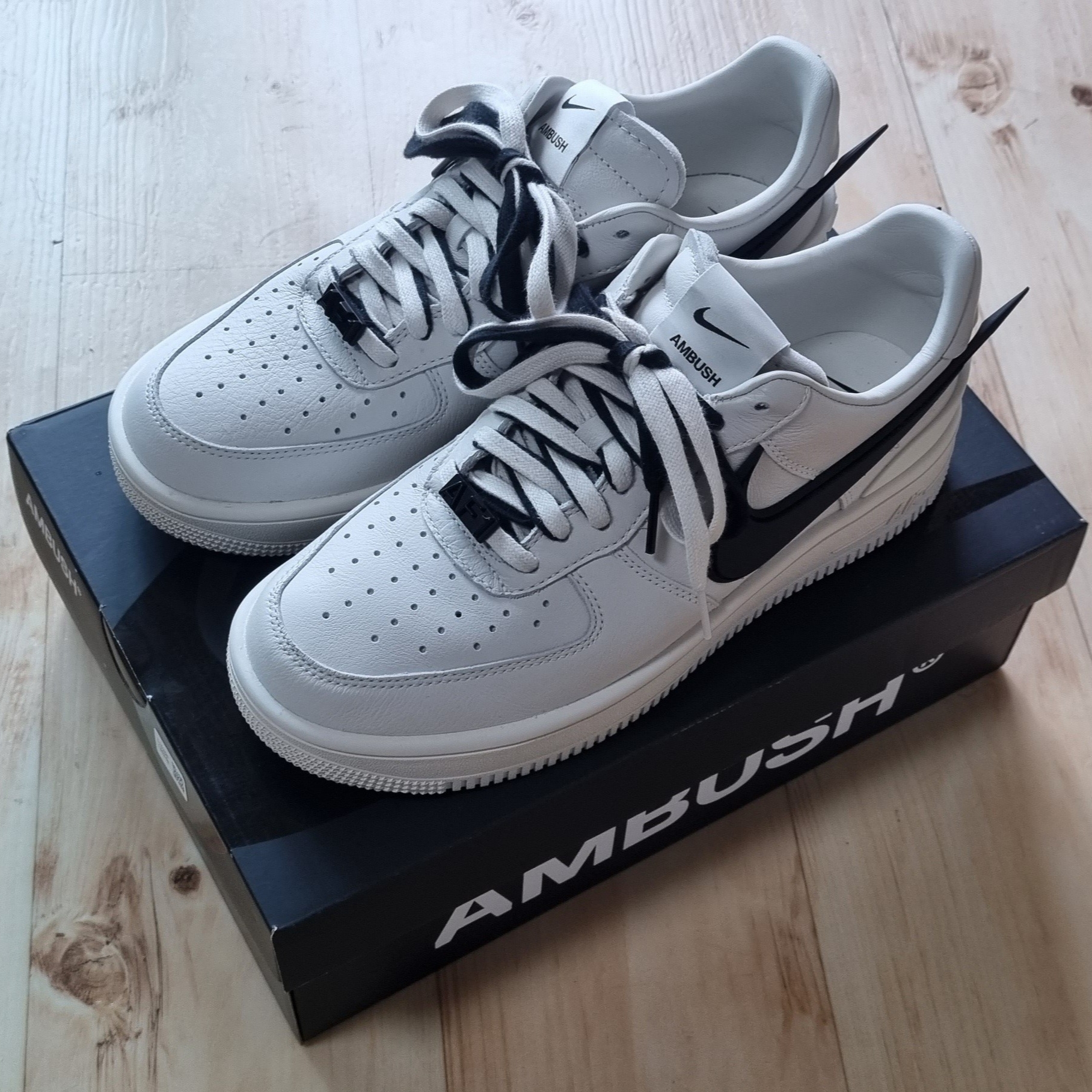 Nike x Ambush Air Force 1 Low SP Phantom 착용 스타일