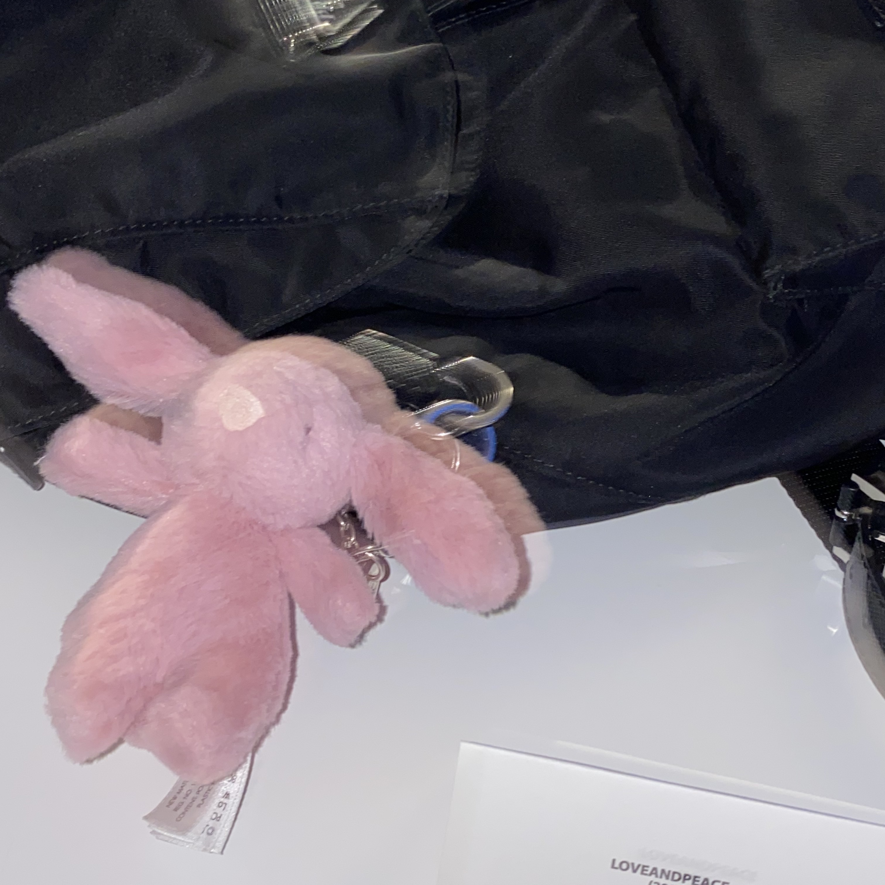 Jellycat Bashful Bunny Bag Charm Tulip, Prada Re-Nylon Medium Backpack Black 착용 스타일