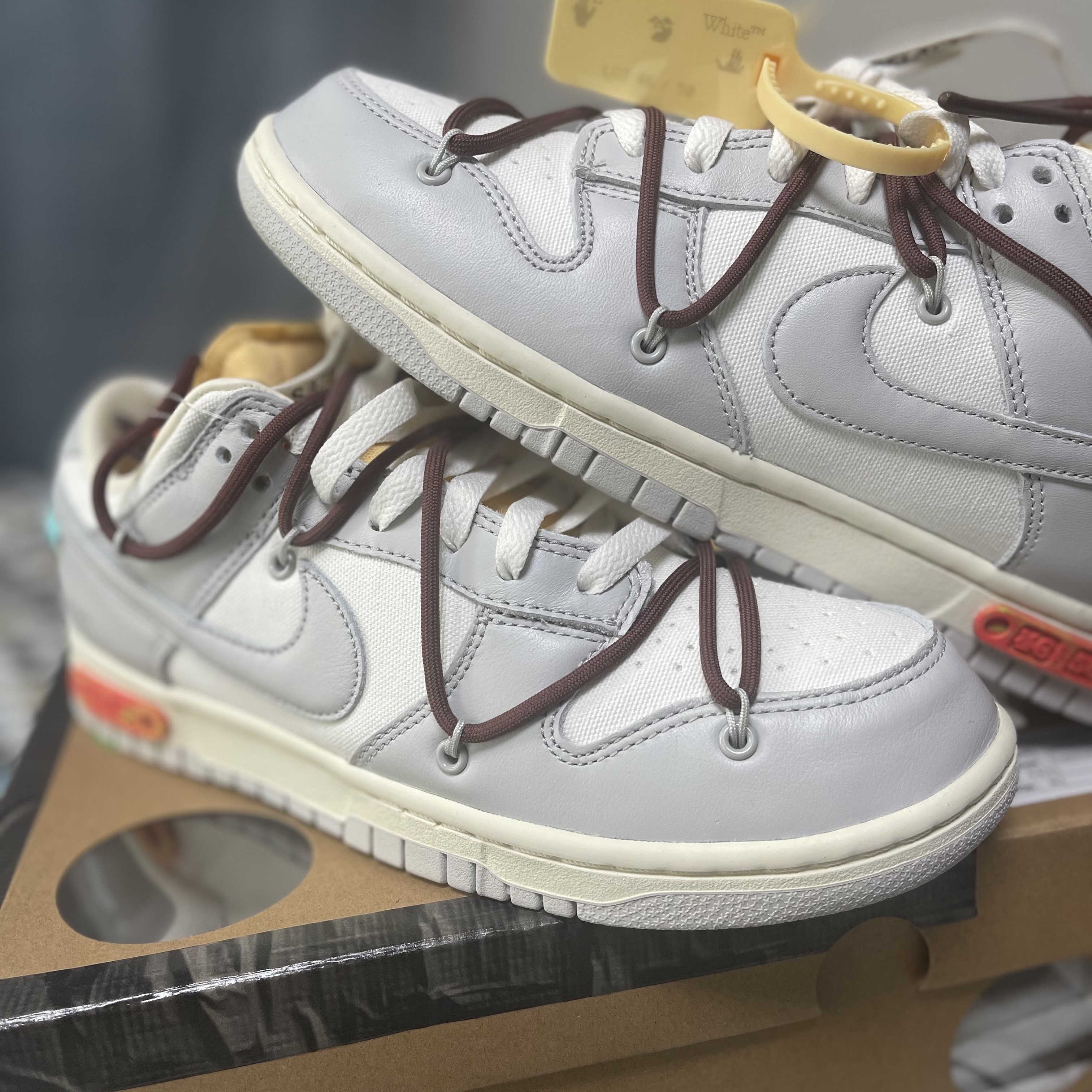 Nike x Off-White Dunk Low The 50 - Lot 46 착용 스타일