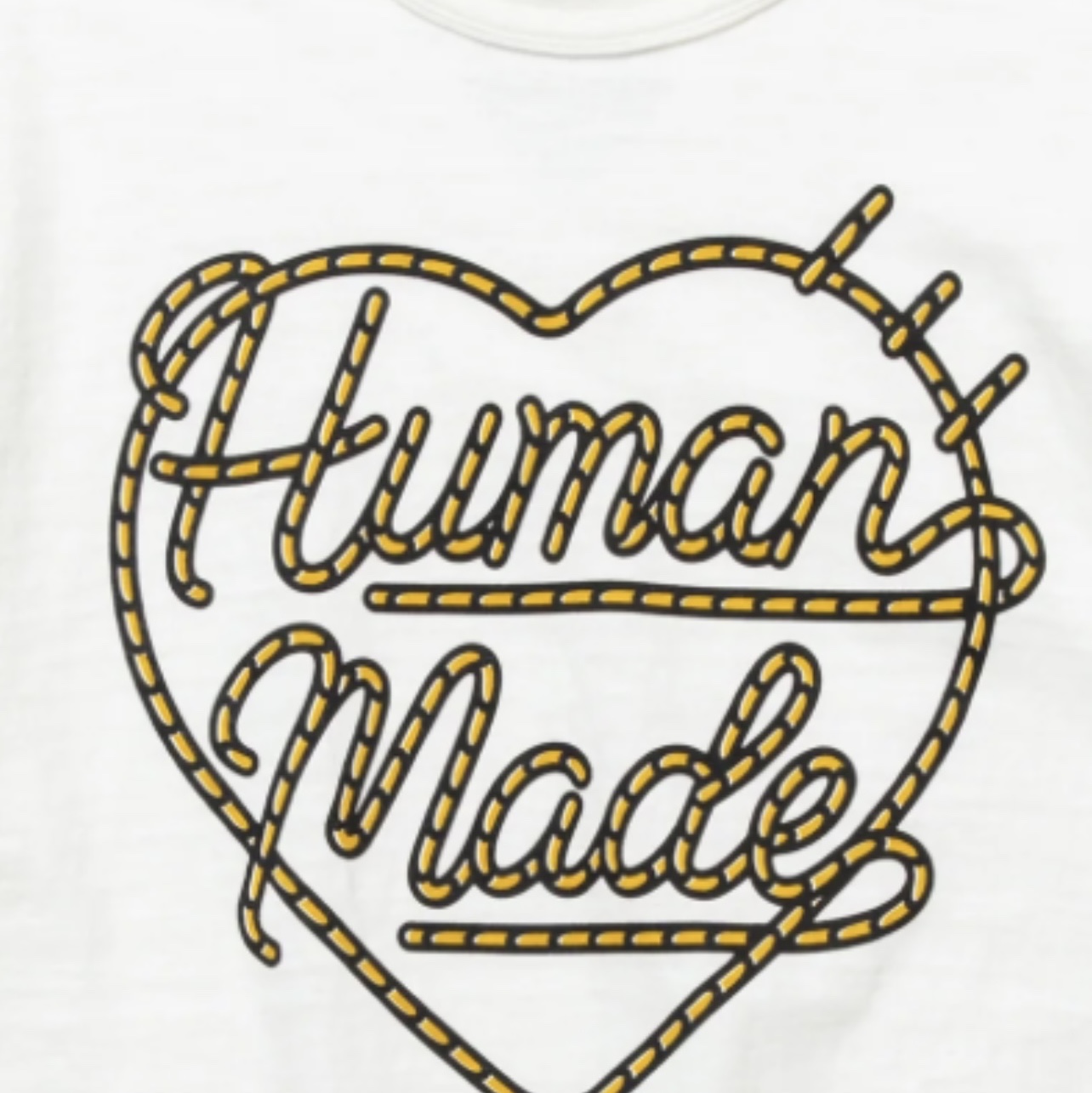 Human Made Graphic T-Shirt #01 White 착용 스타일