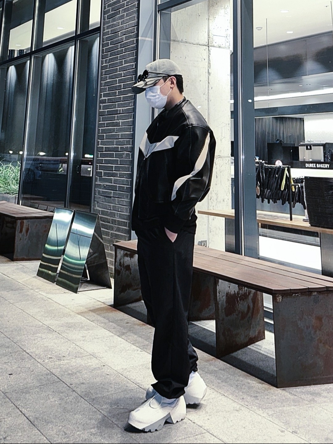 Converse x A-Cold-Wall Geo Forma Boot Lily White 착용 스타일