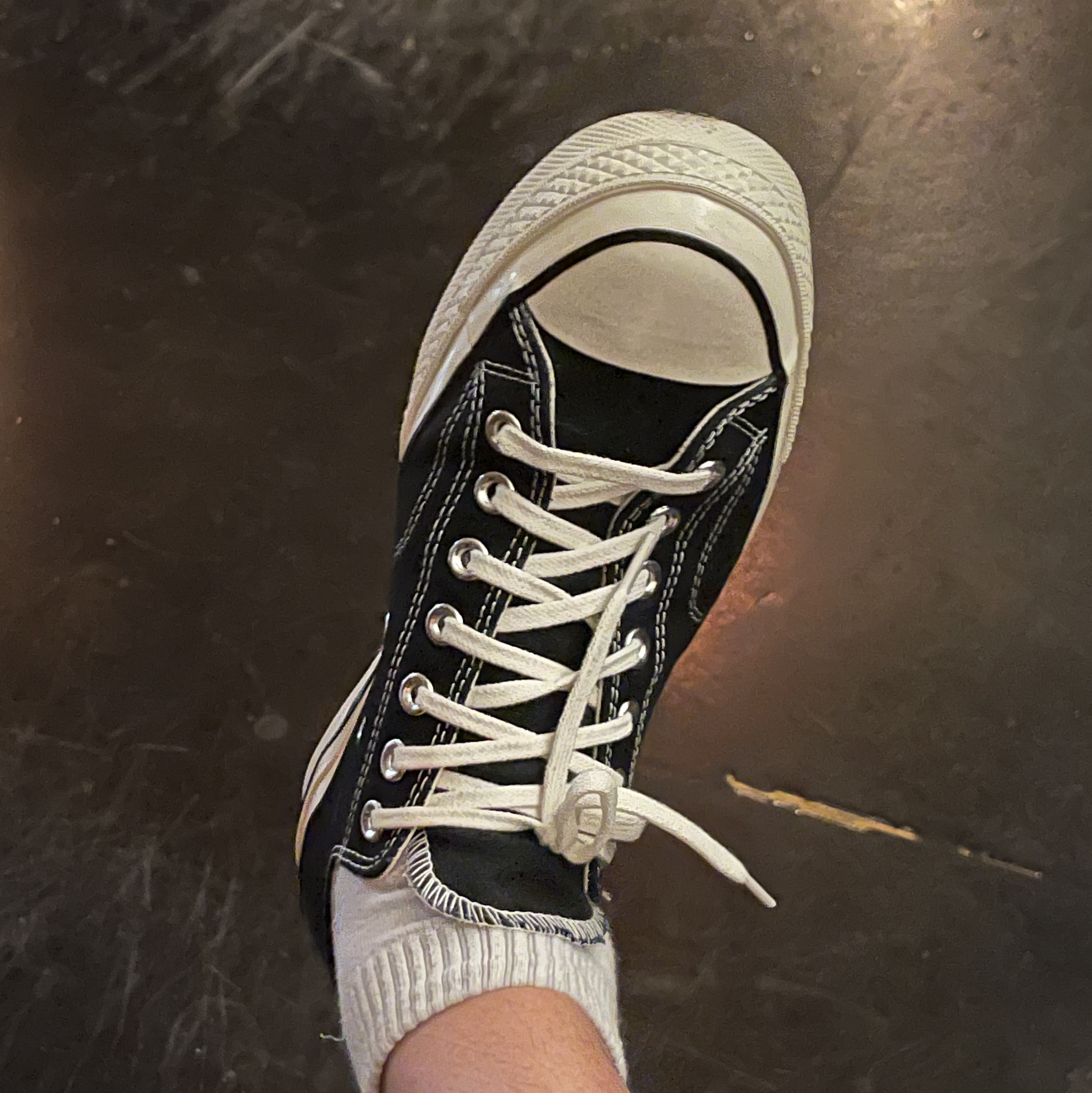 Converse Chuck 70 Ox Black - Standard 착용 스타일