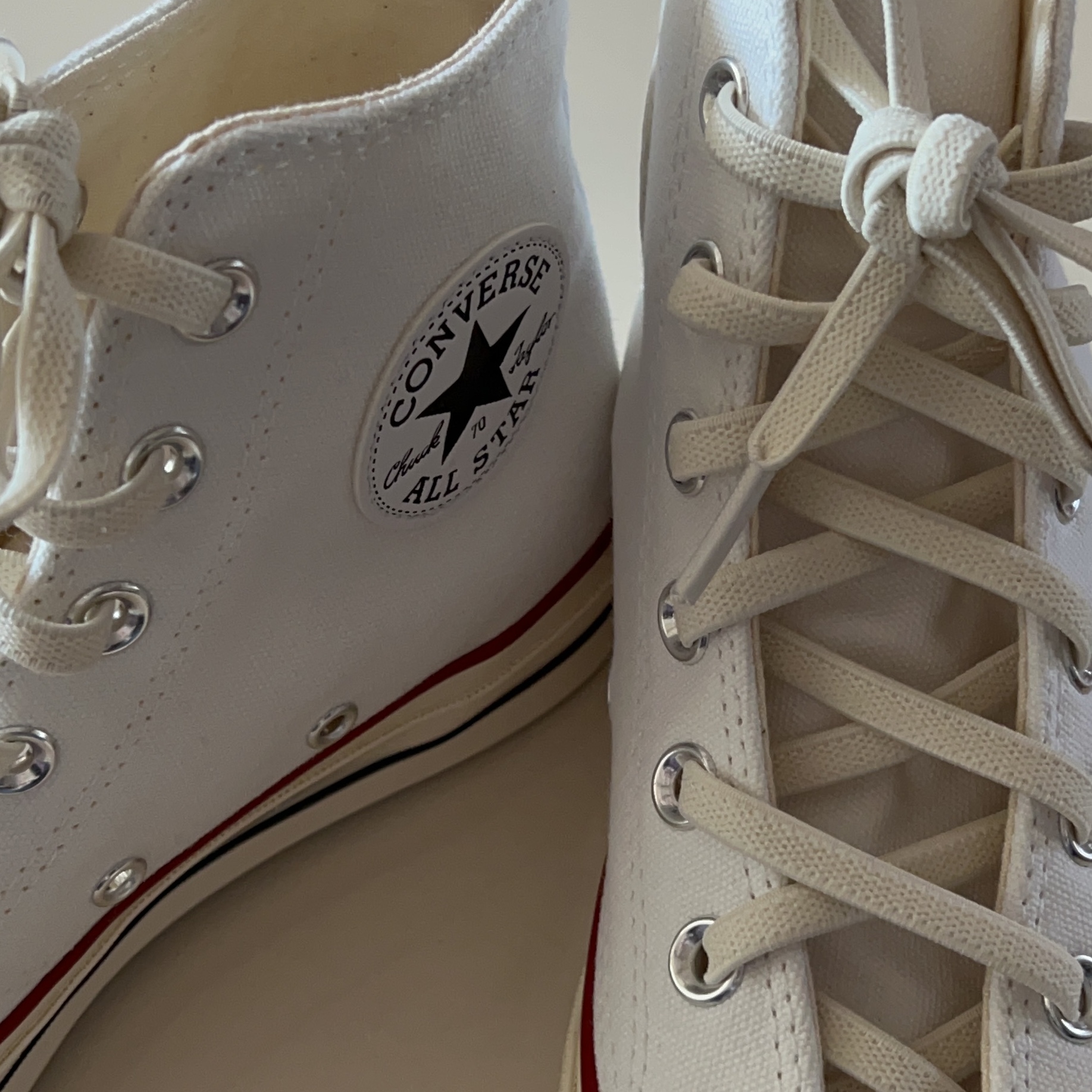 Converse Chuck 70 High Vintage Canvas White 착용 스타일