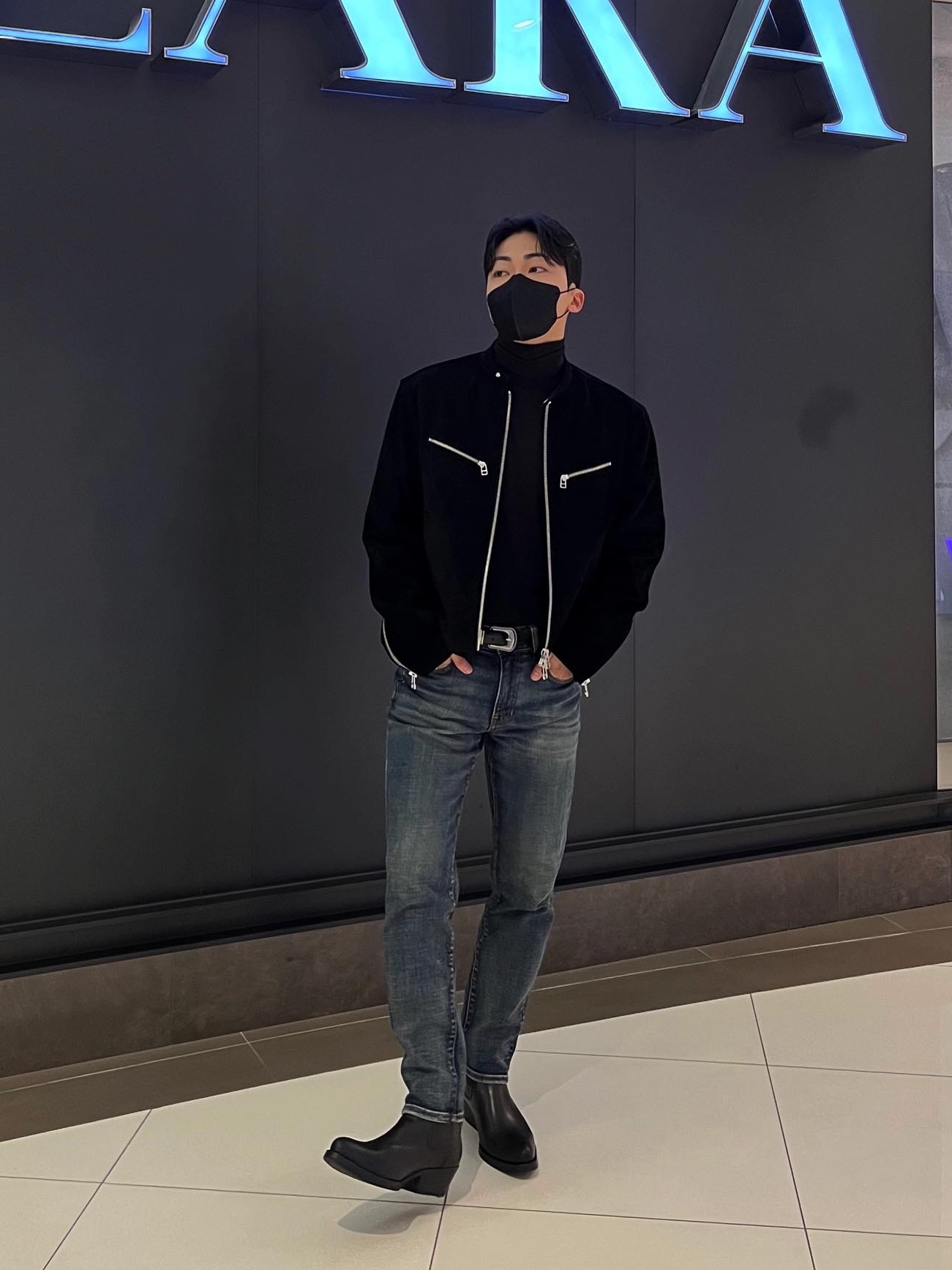 Our Legacy Cuban Boot Black 착용 스타일