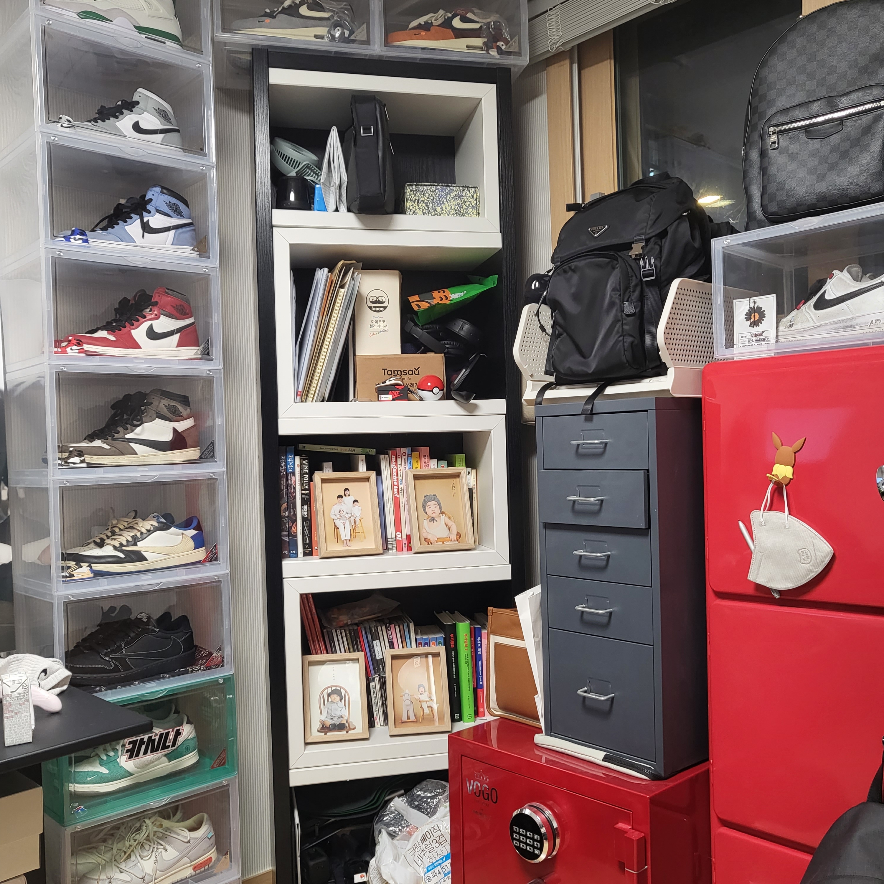 Jordan 1 x Travis Scott x Fragment Retro Low OG SP Military Blue, Jordan 1 x Travis Scott Retro Low OG SP Black Phantom 착용 스타일