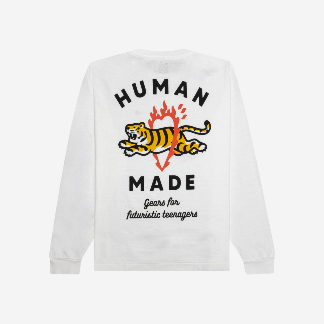 휴먼 메이드 타이거 츠리아미 후드 블랙 | Human Made | KREAM