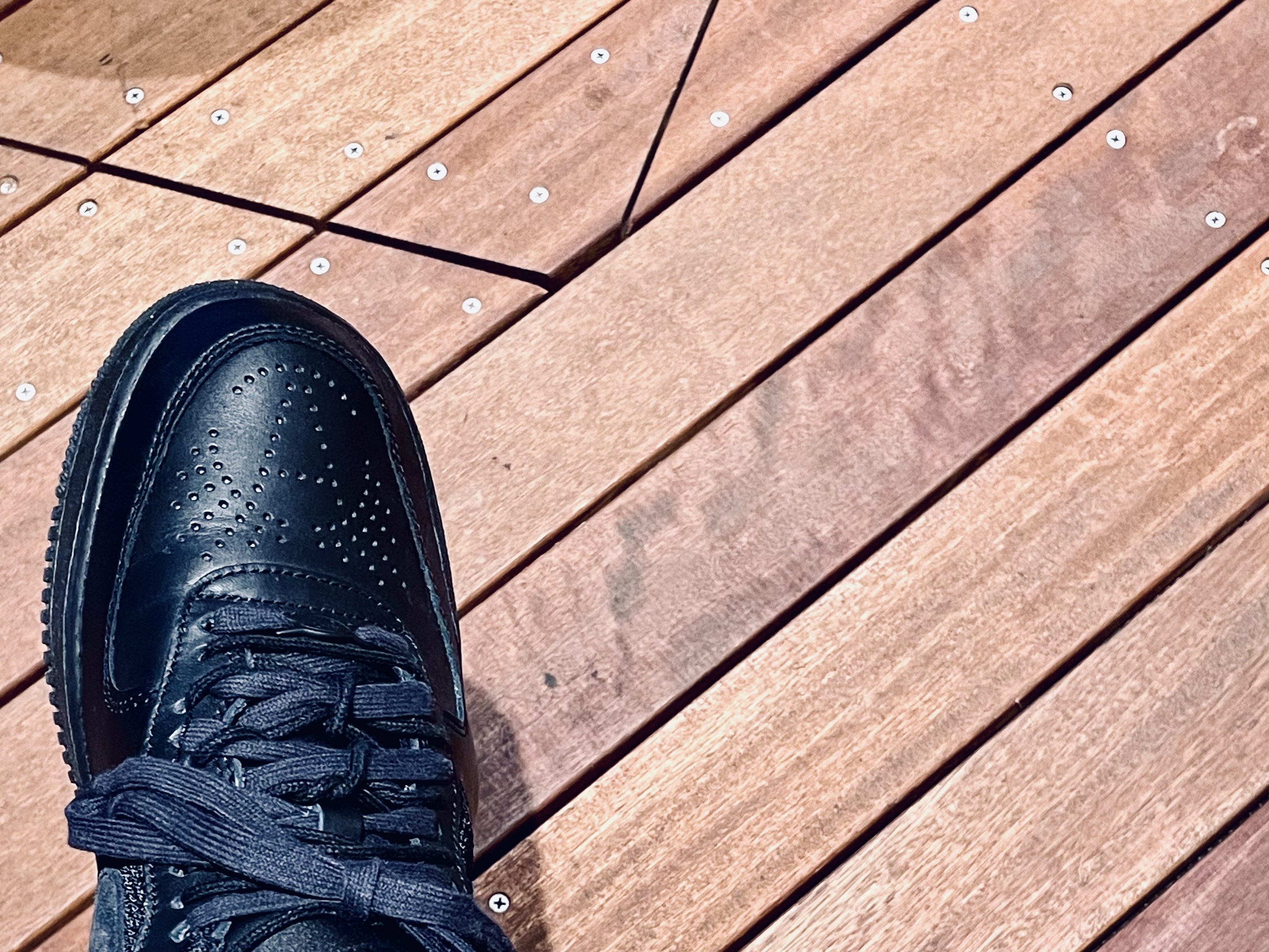 Nike x Slam Jam Air Force 1 Low SP Black Off Noir 착용 스타일