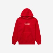 Supreme Inside Out Box Logo Hooded Sweatshirt Red - 23SS