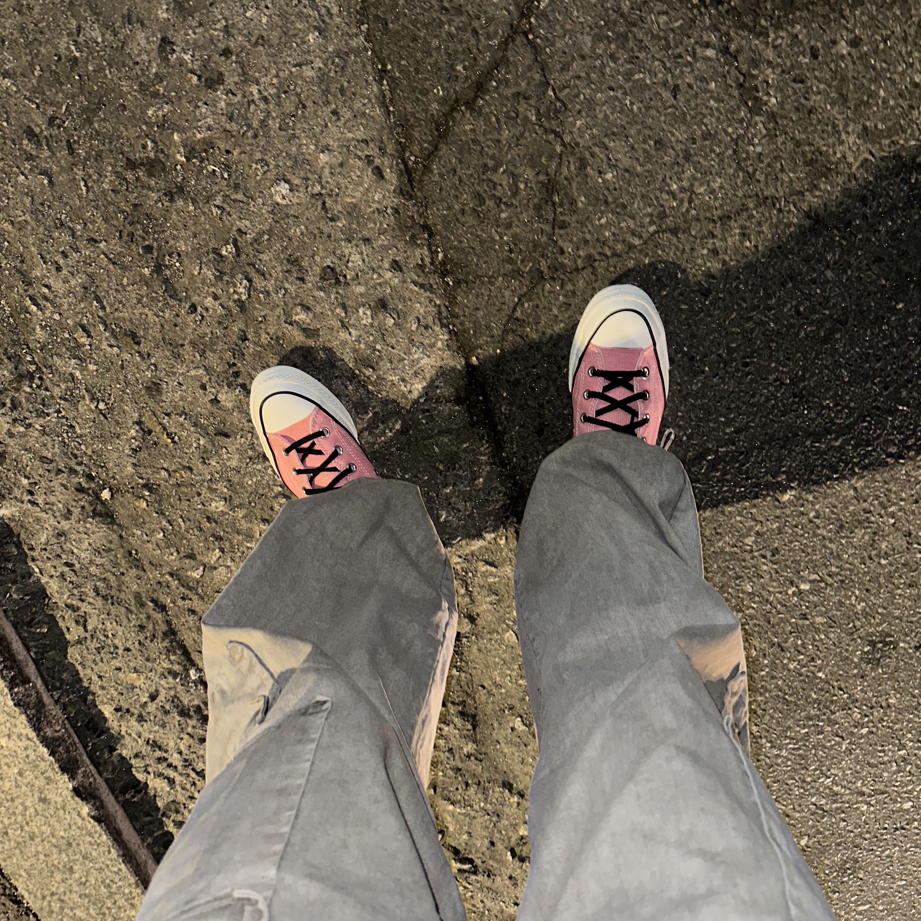Converse x Stussy Chuck 70 High Plumeria 착용 스타일 - 1