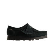 (W) Clarks Wallabee Gore-Tex Black Suede