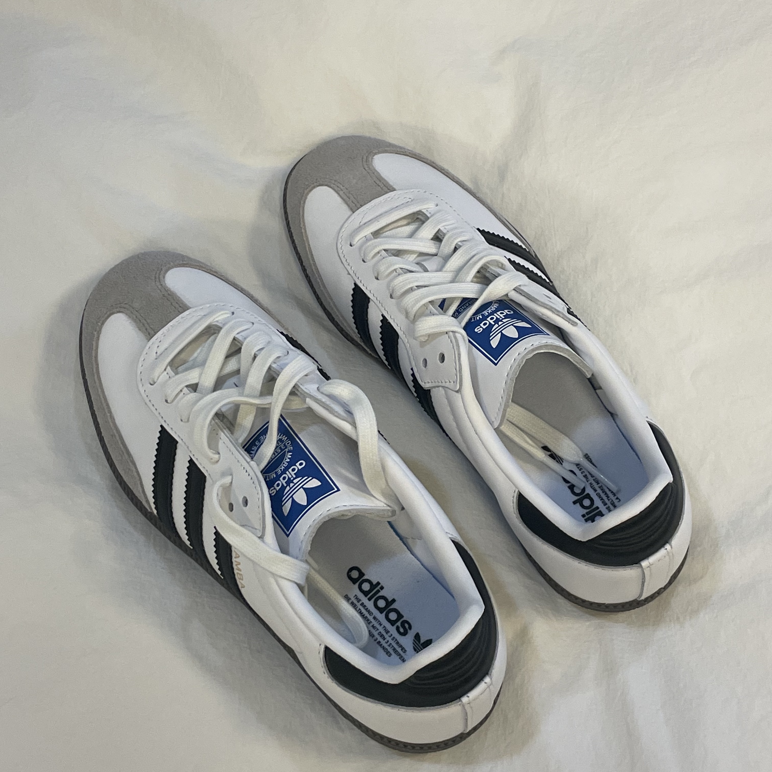 Adidas Samba OG Cloud White 착용 스타일