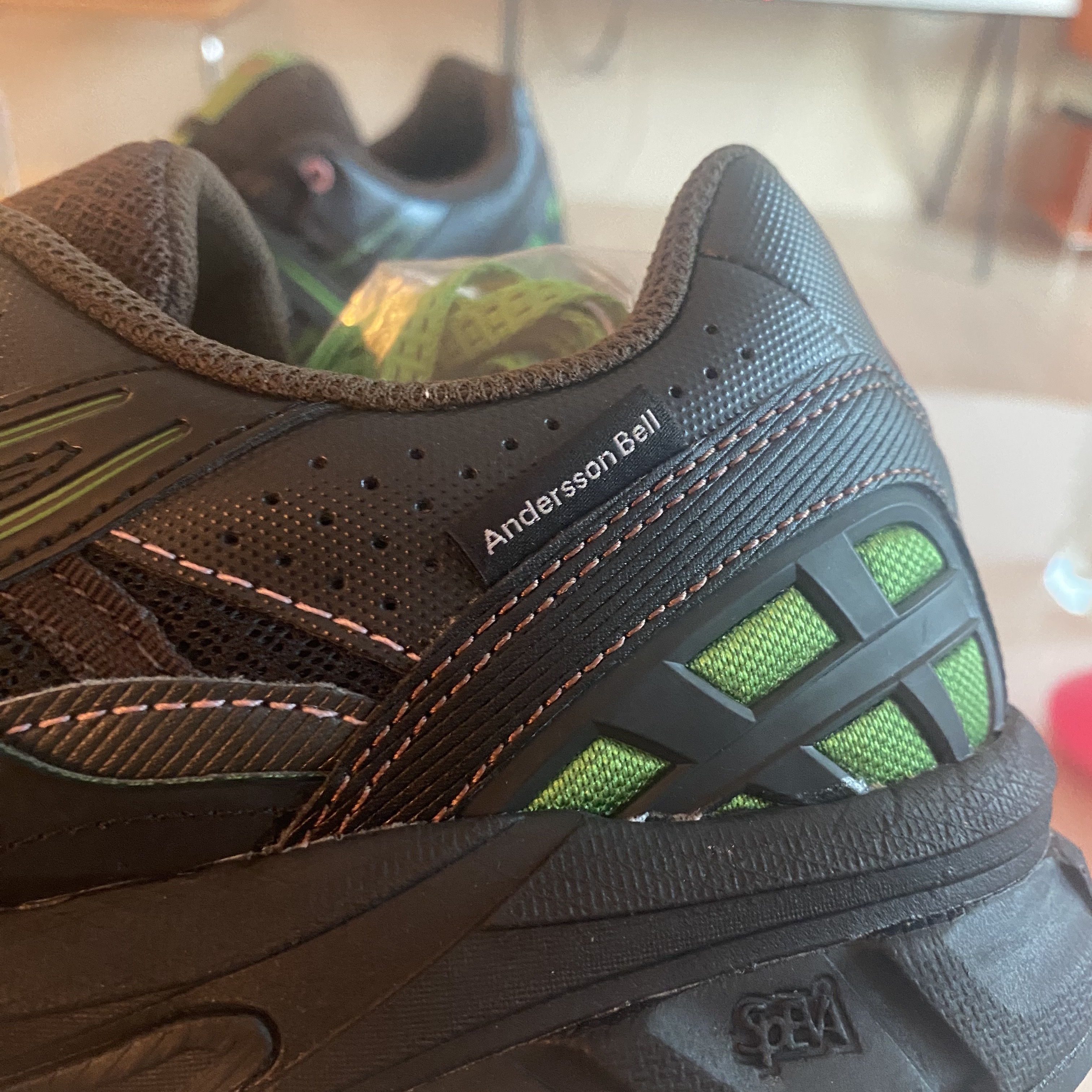 Asics x Andersson Bell Gel-Sonoma 15-50 Black Green 착용 스타일 - 5