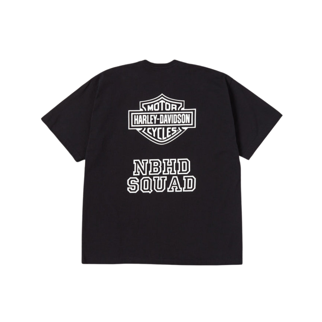 Neighborhood x Harley Davidson SS T-Shirt Black 상세 이미지 2