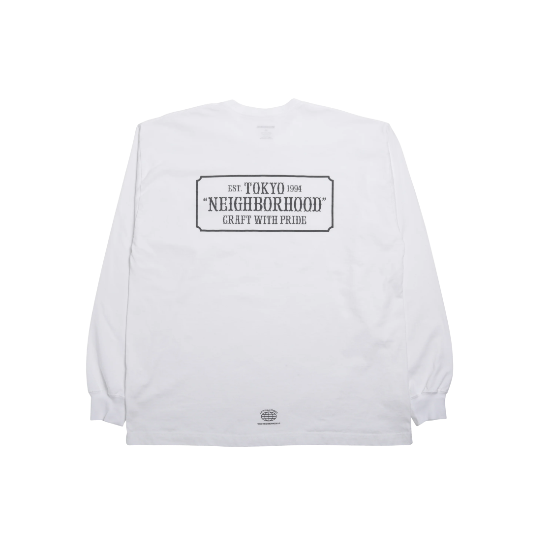 Neighborhood NH-1 L/S T-Shirt White 상세 이미지 1