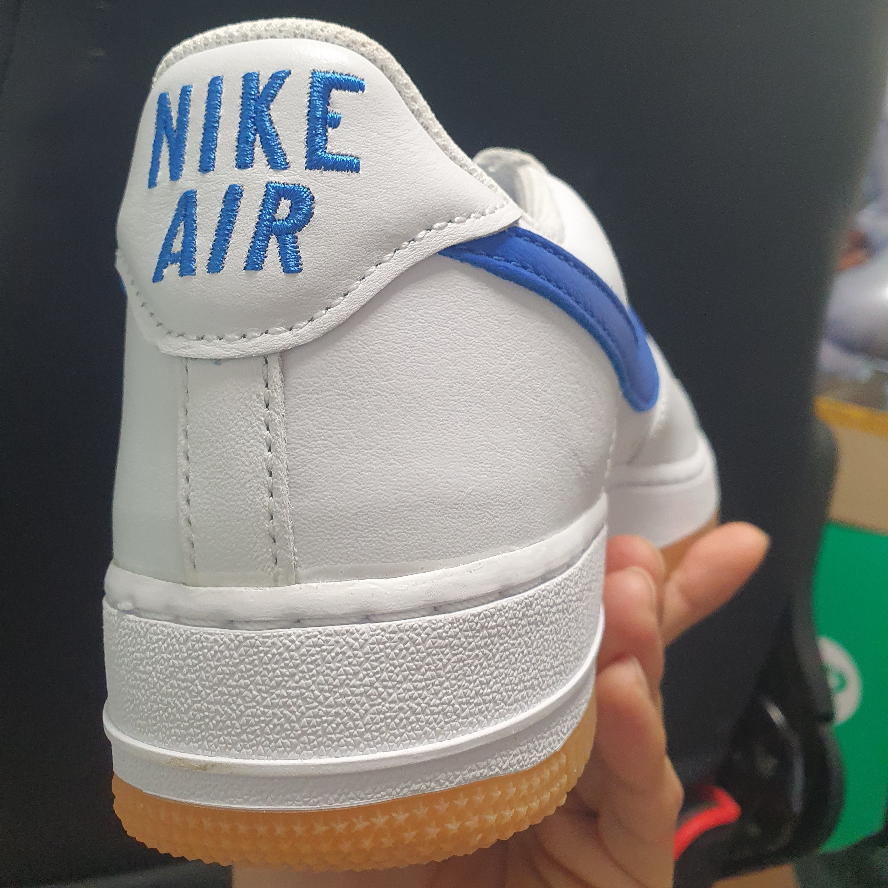 Nike Air Force 1 Low Retro Color of the Month Varsity Royal 착용 스타일 - 2