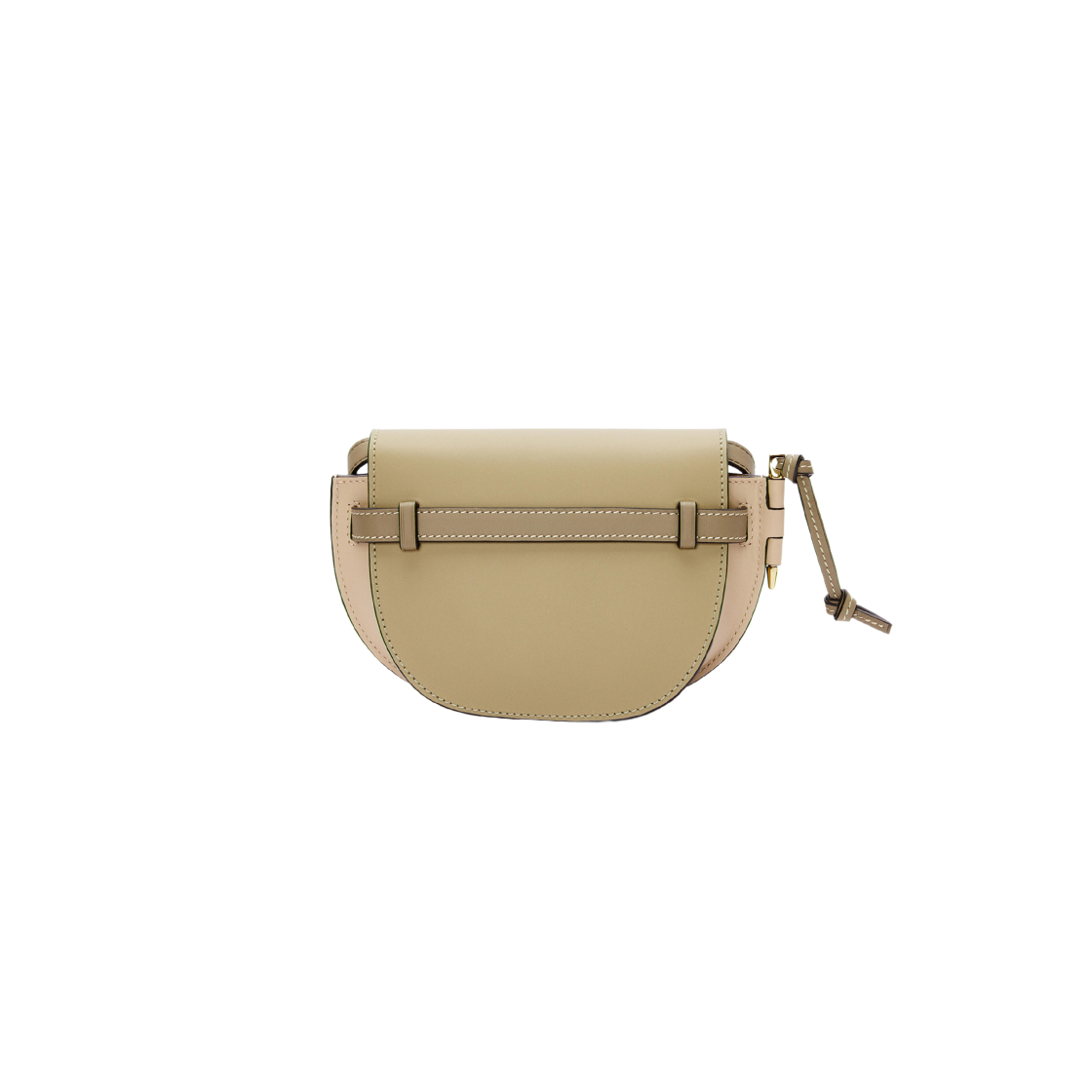 Loewe Mini Gate Dual Bag in Soft Calfskin Clay Green Dusty Beige 상세 이미지 3