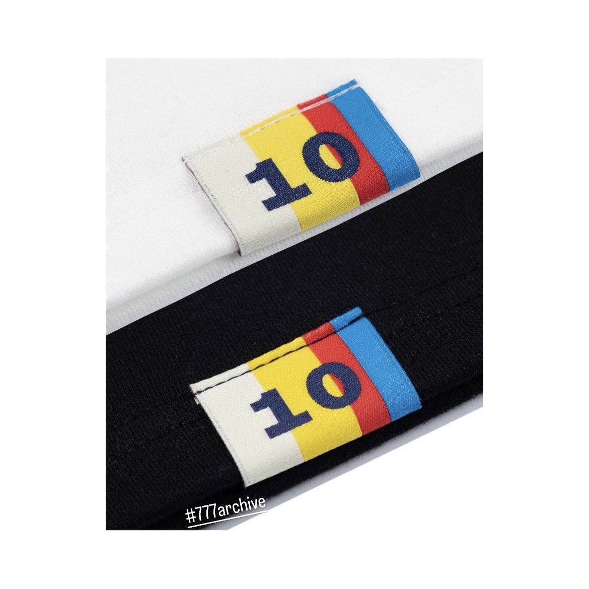 IAB Studio 10th Anniversary T-Shirts Pack White & Black (2 Pack), IAB Studio 10th Anniversary T-Shirt White 착용 스타일 - 4