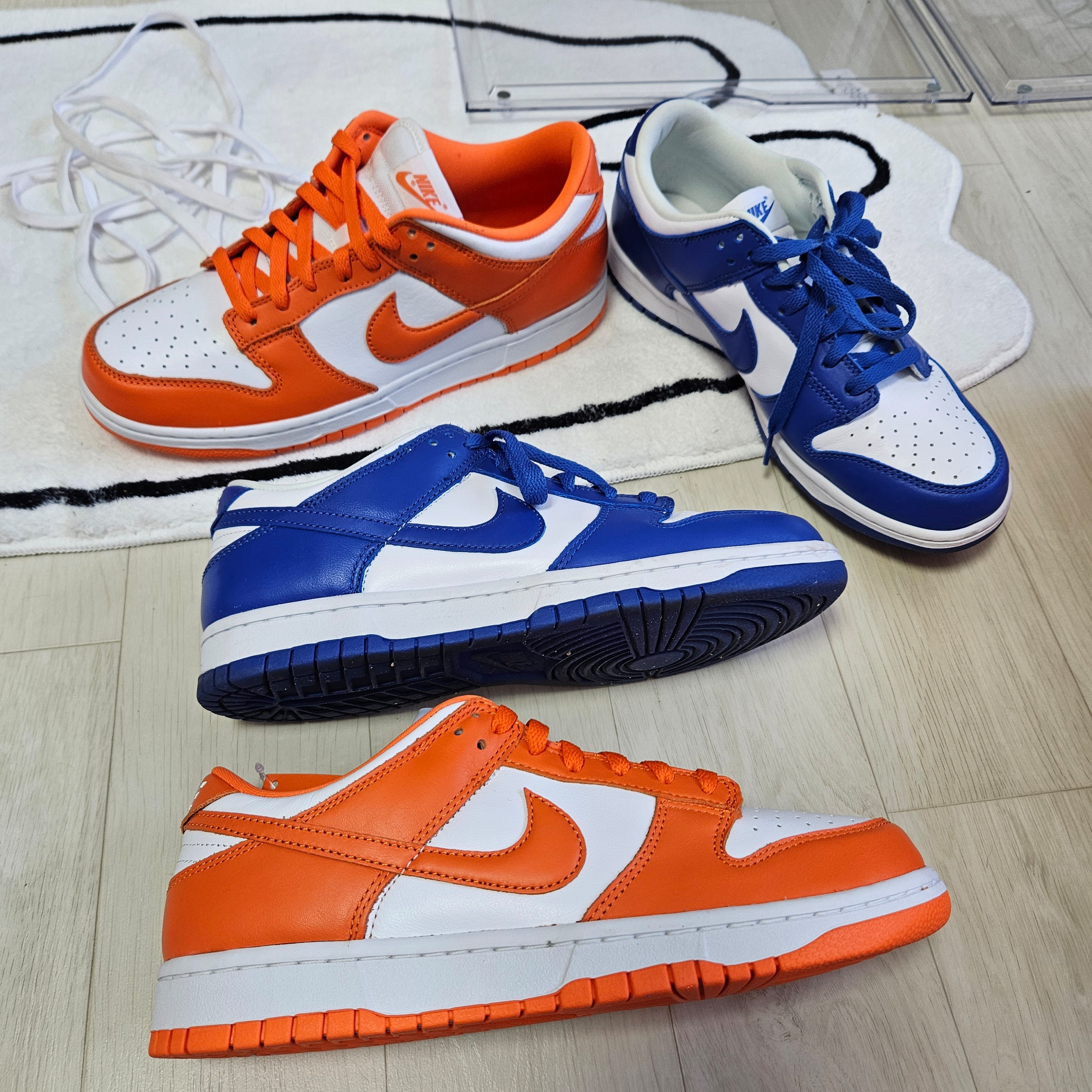 Nike Dunk Low SP Kentucky 2022, Nike Dunk Low SP Syracuse 2022 착용 스타일 - 1