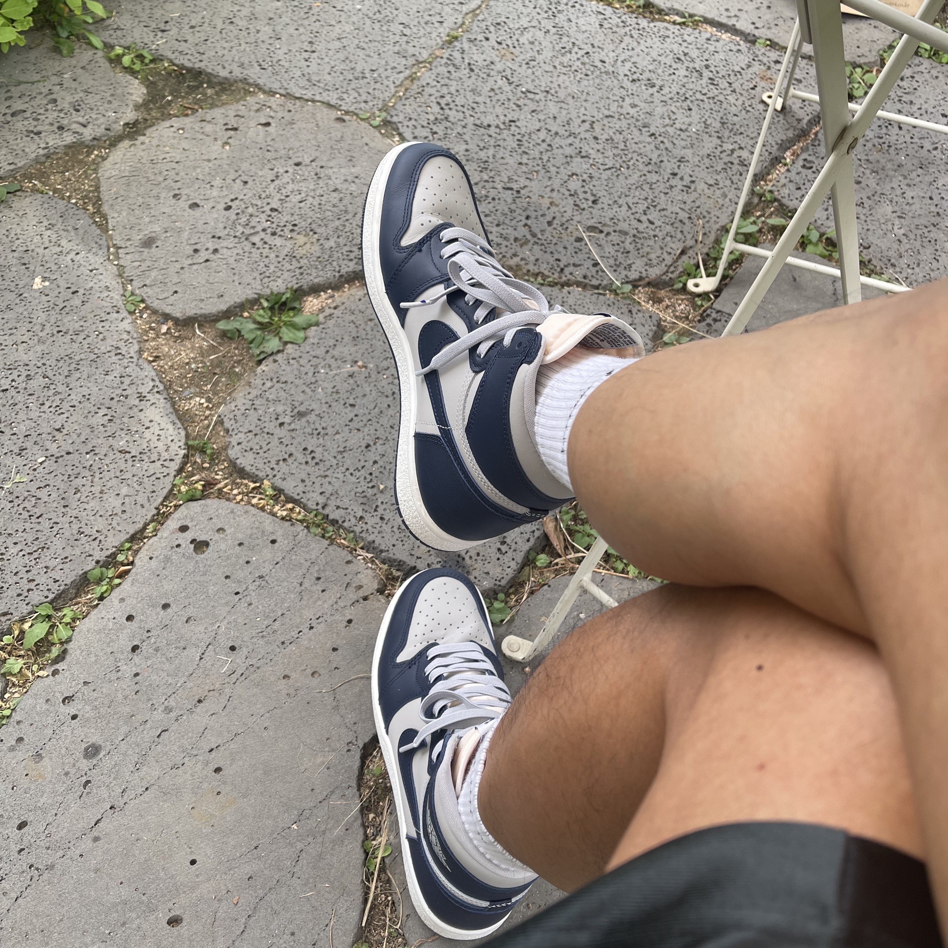 Jordan 1 High 85 College Navy 착용 스타일