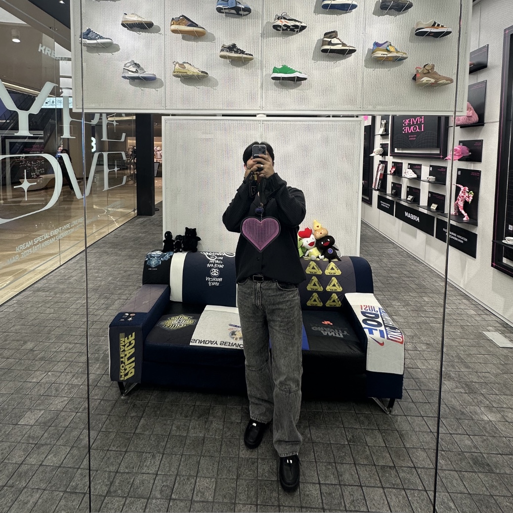 Nike x Ambush Air Force 1 Low SP Black 착용 스타일