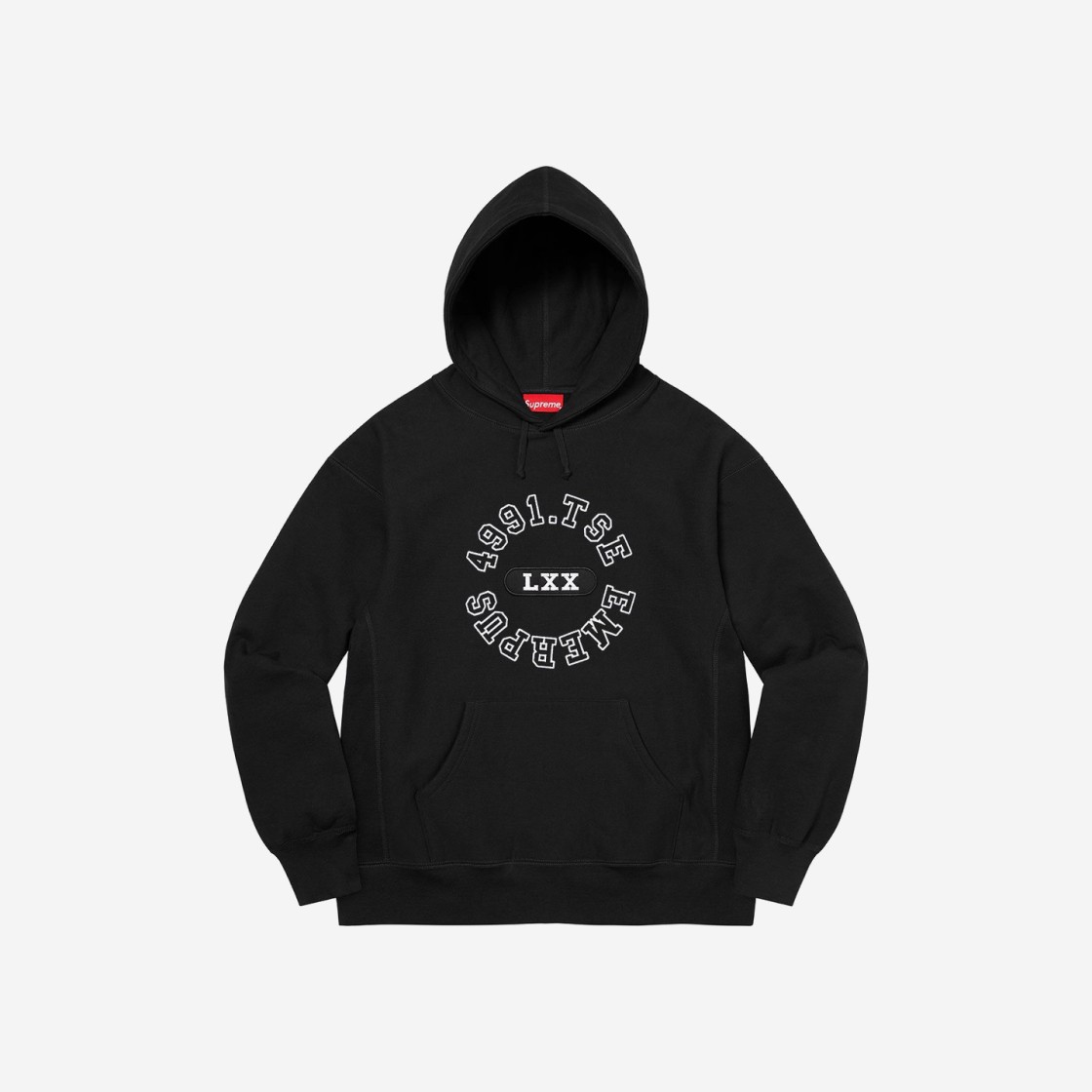 Supreme Reverse Hooded Sweatshirt Black - 23SS 상세 이미지 1