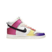 (W) Nike Dunk High Summit White Team Red