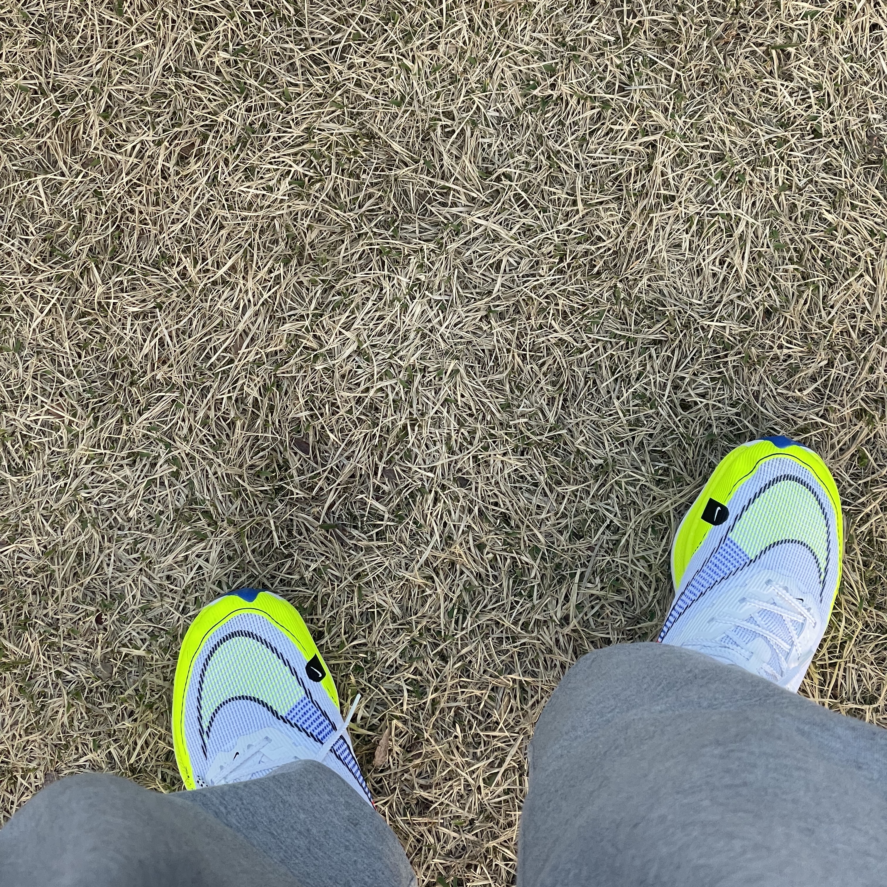 Nike ZoomX Vaporfly Next% 2 White Volt 착용 스타일