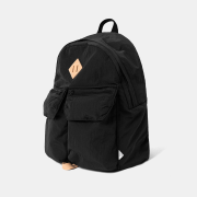 Found Pocket Feather Backpack Charcoal