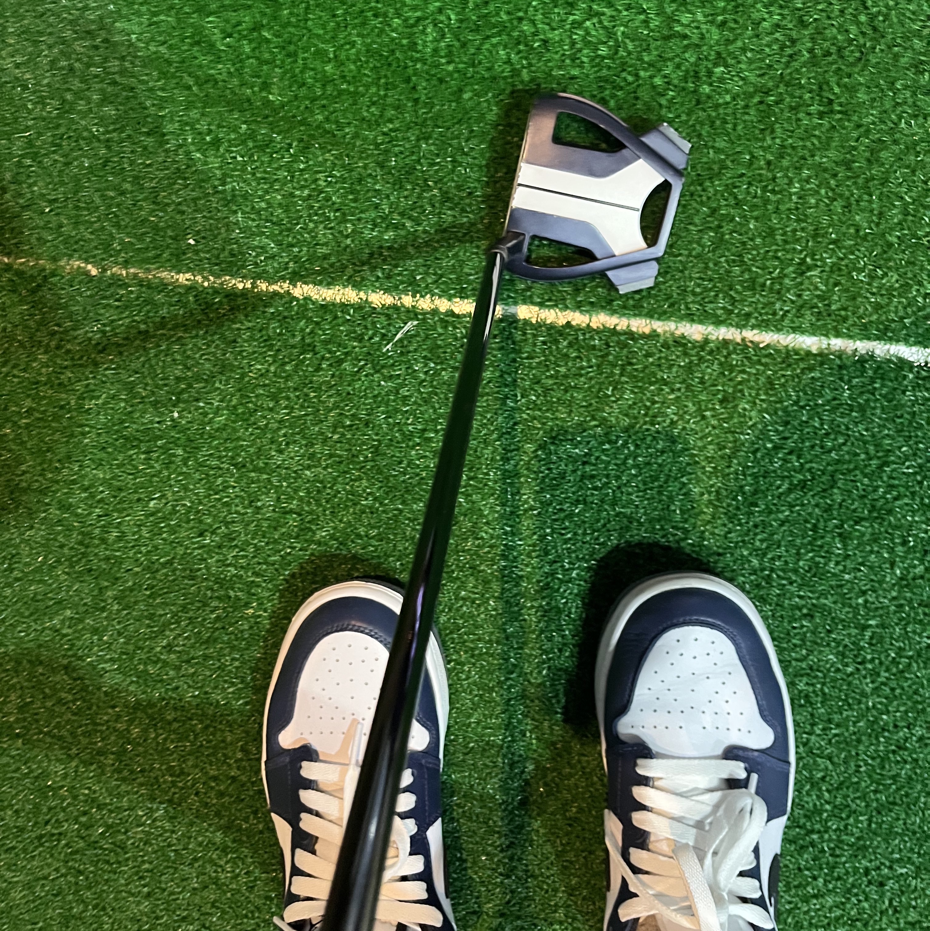 Jordan 1 Low Golf Midnight Navy 착용 스타일