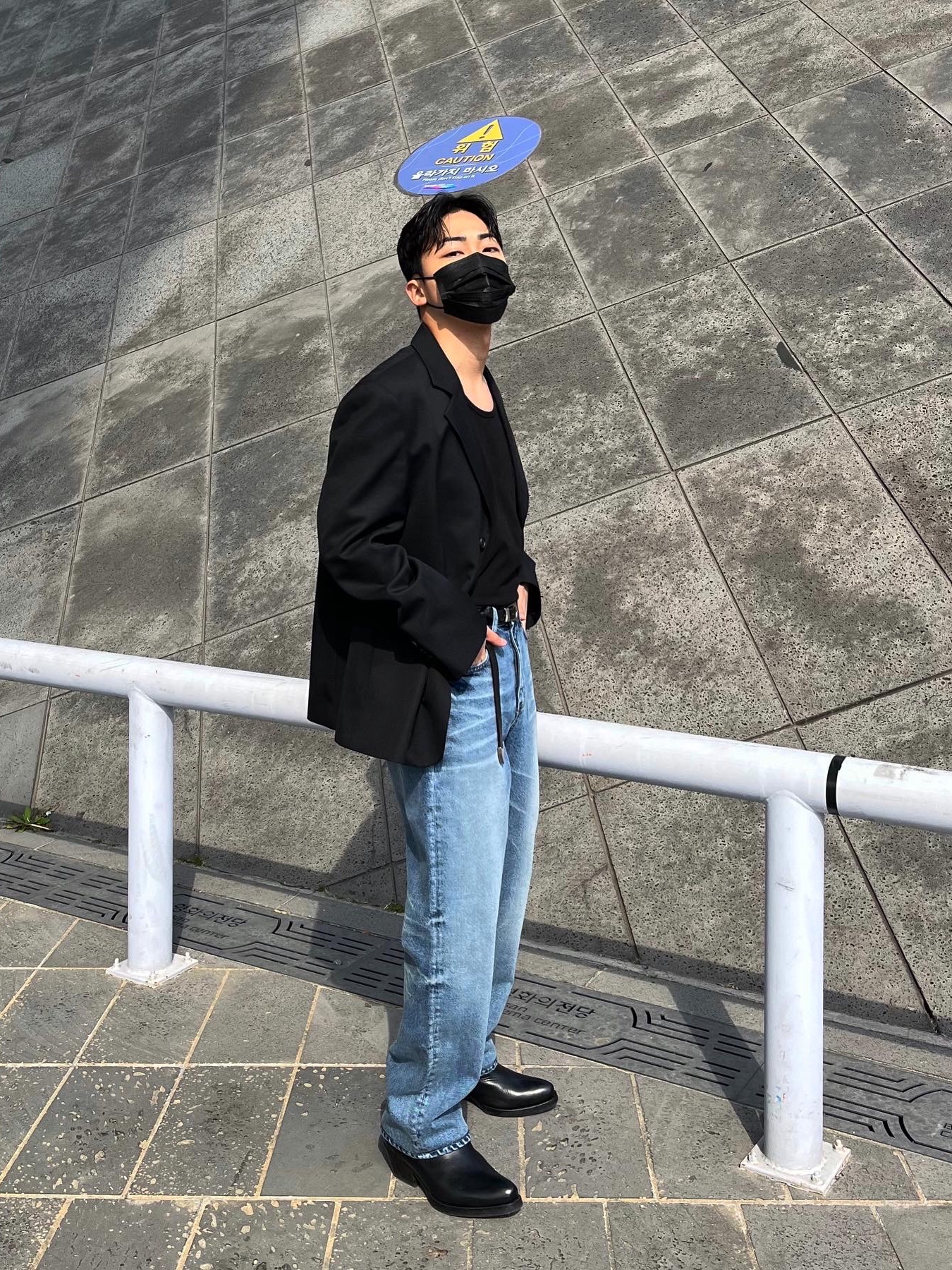 Our Legacy Cuban Boot Black 착용 스타일
